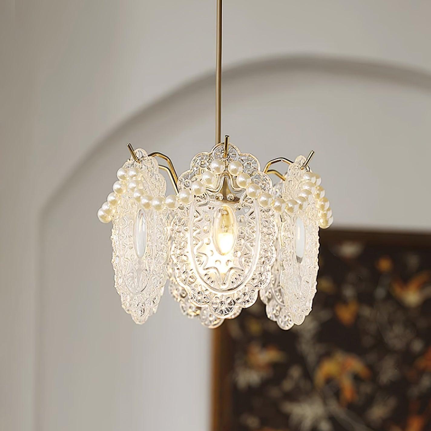 Elysia Glass Shade Pendant Light - Letslighting