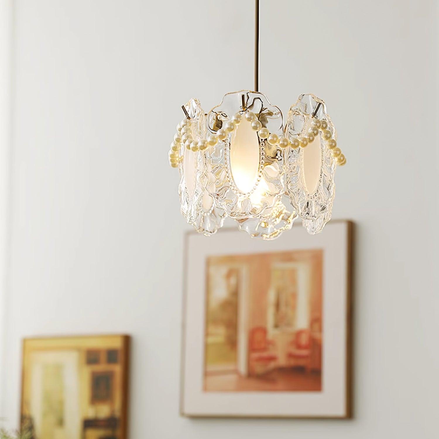 Elysia Glass Shade Pendant Light - Letslighting