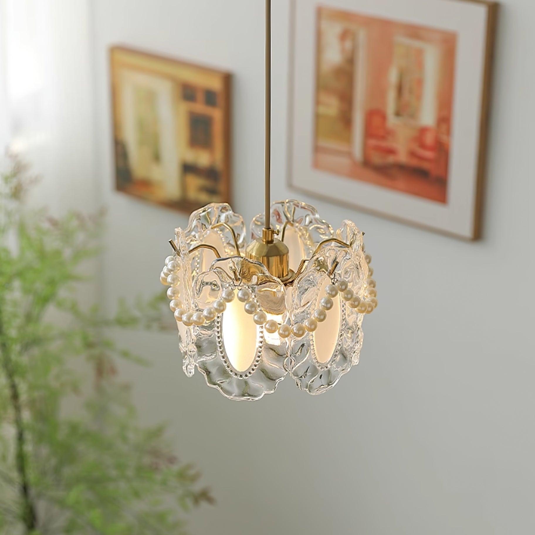 Elysia Glass Shade Pendant Light - Letslighting