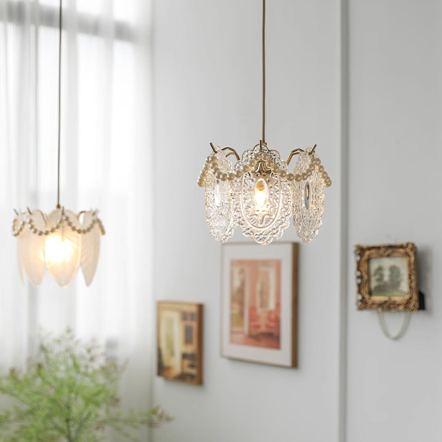 Elysia Glass Shade Pendant Light - Letslighting