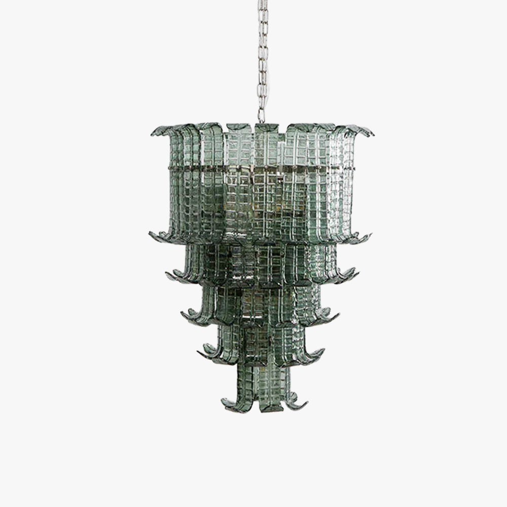 Aether Postmodern Luxury Glass Chandelier