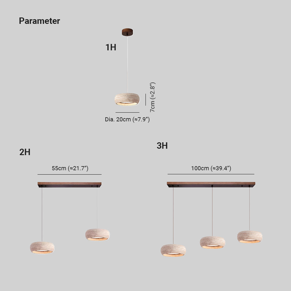 Ritta Donut-Shaped Pendant Lights