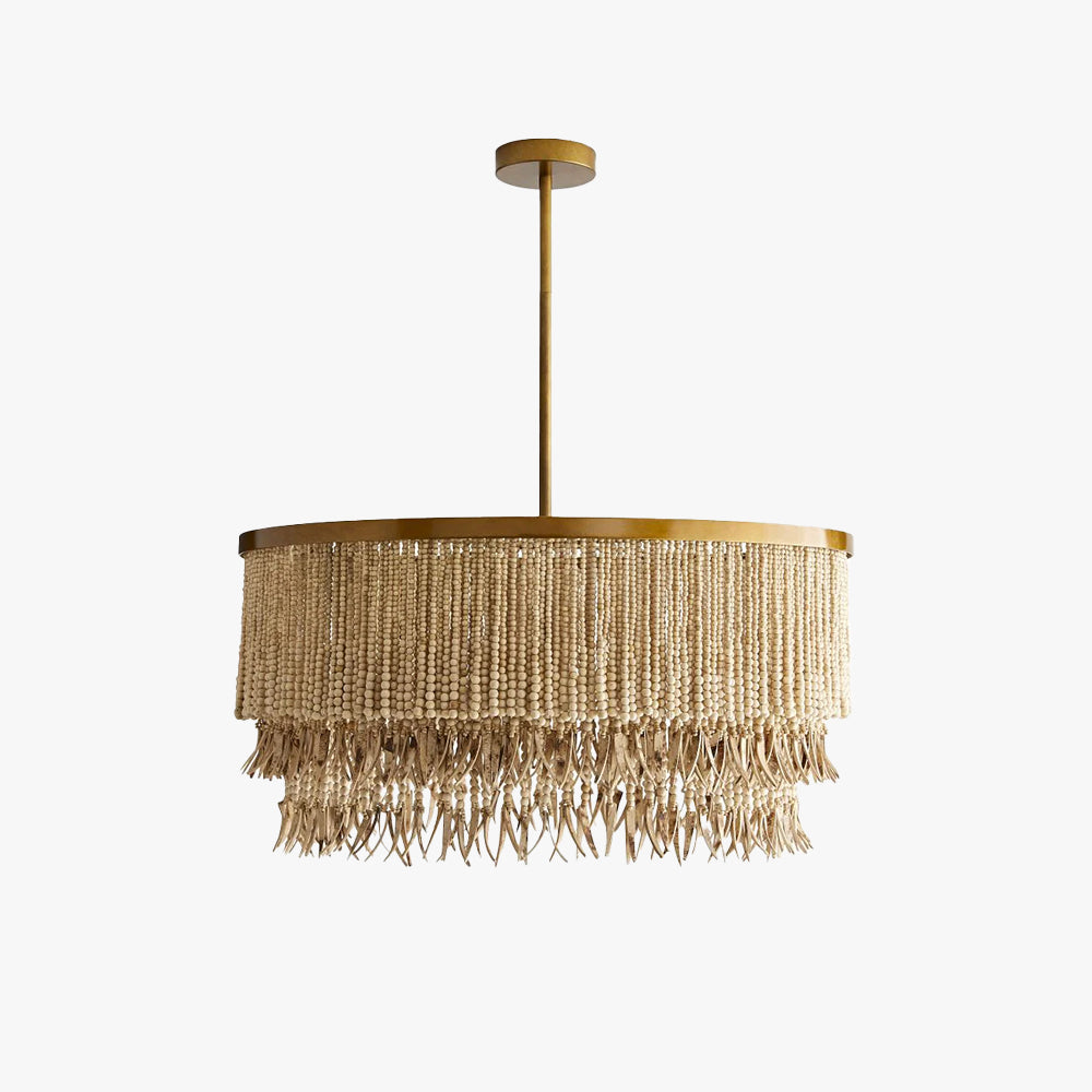 Silva Chandelier Wood and Coconut beads