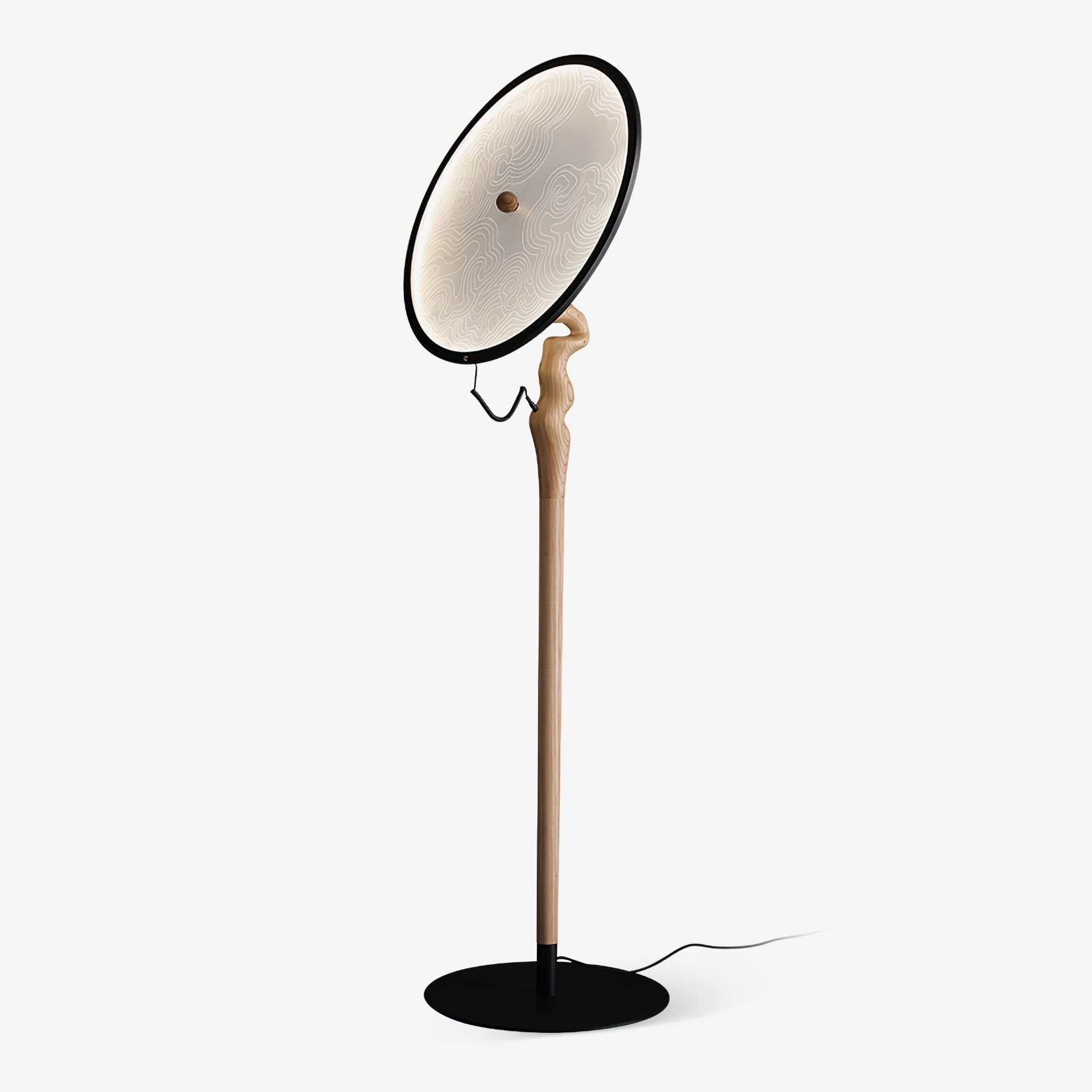 Evliriel Artistic Wood Floor Lamp - Letslighting
