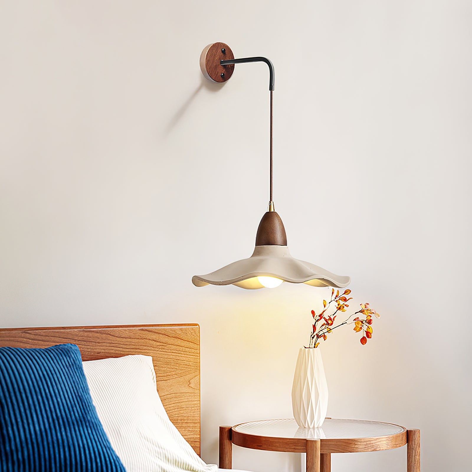 Radha Organic Wave Wall Lamp - Letslighting