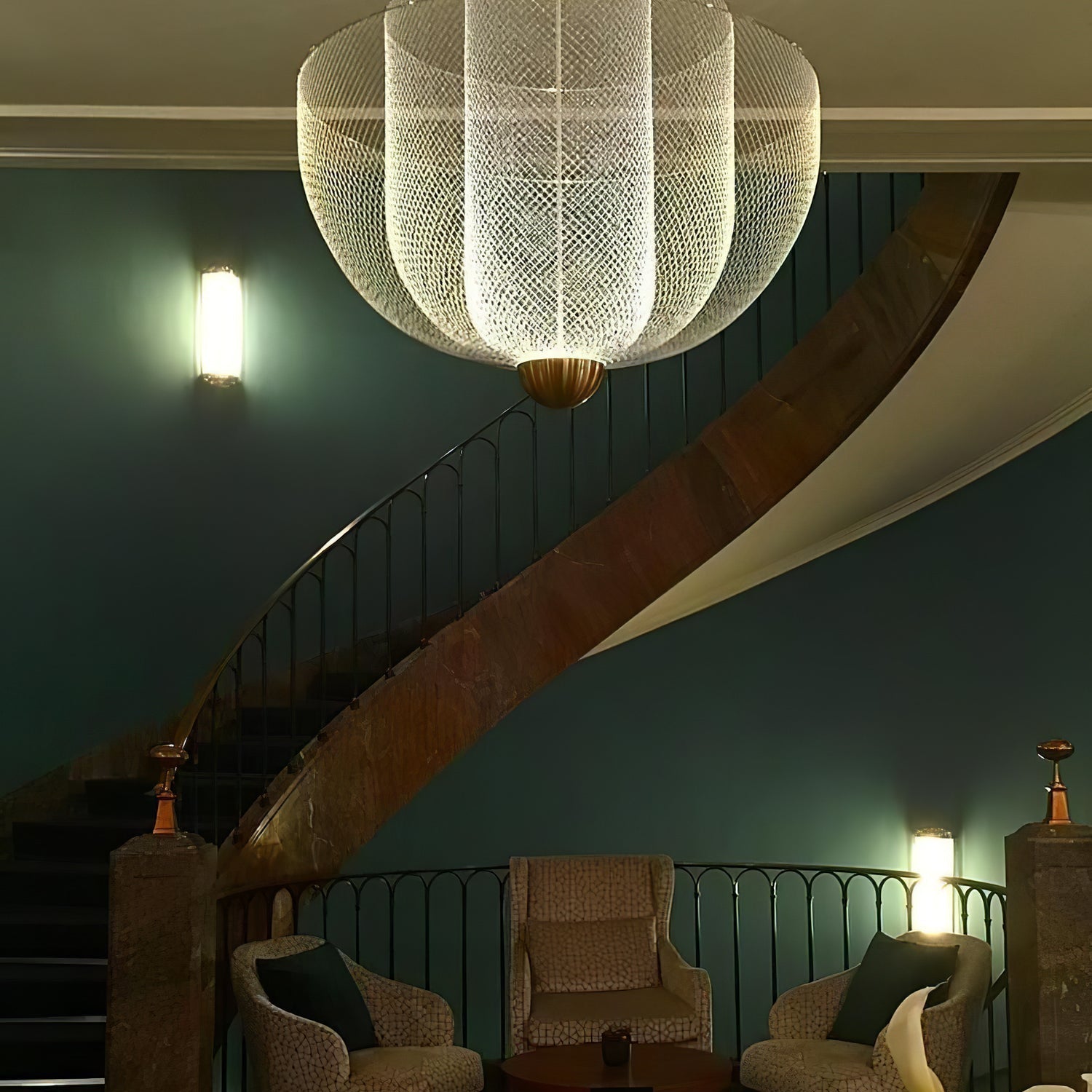 Lustra Chandelier Meshmatics Hanging Radiant - Letslighting