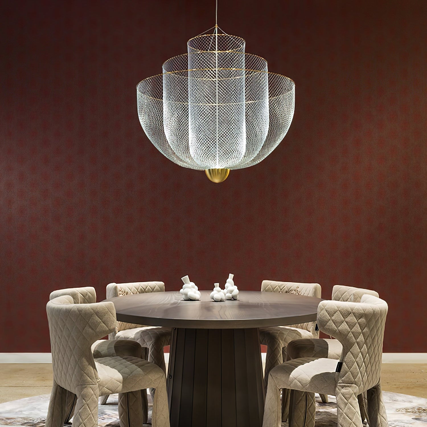 Lustra Chandelier Meshmatics Hanging Radiant - Letslighting