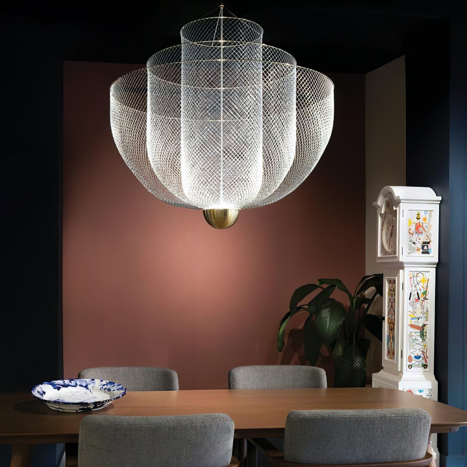 Lustra Chandelier Meshmatics Hanging Radiant - Letslighting