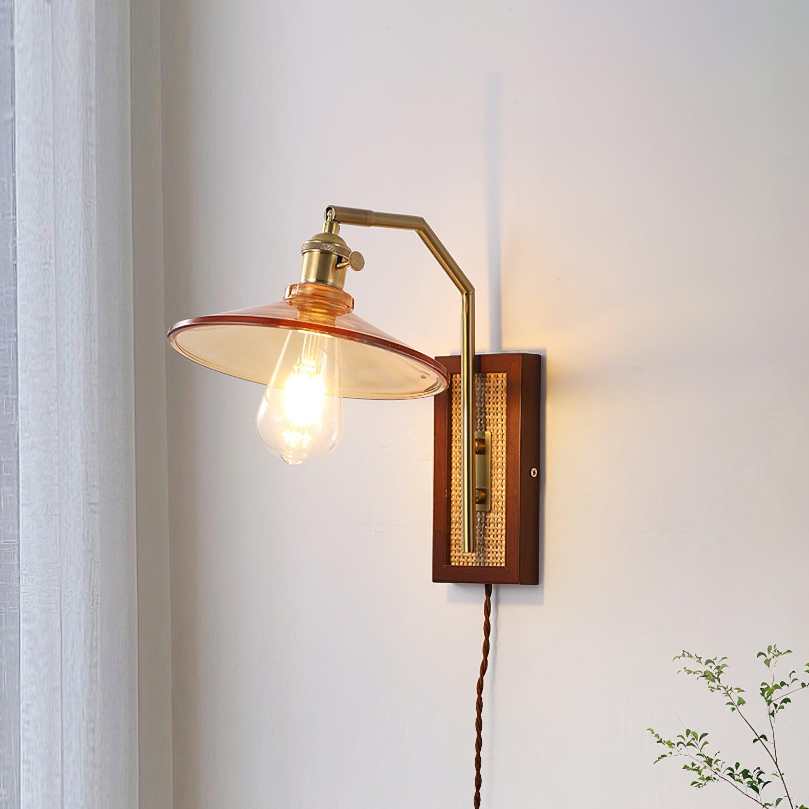 Cusorion Premium Nordic Art Glass Bamboo Wall Lamp - Letslighting