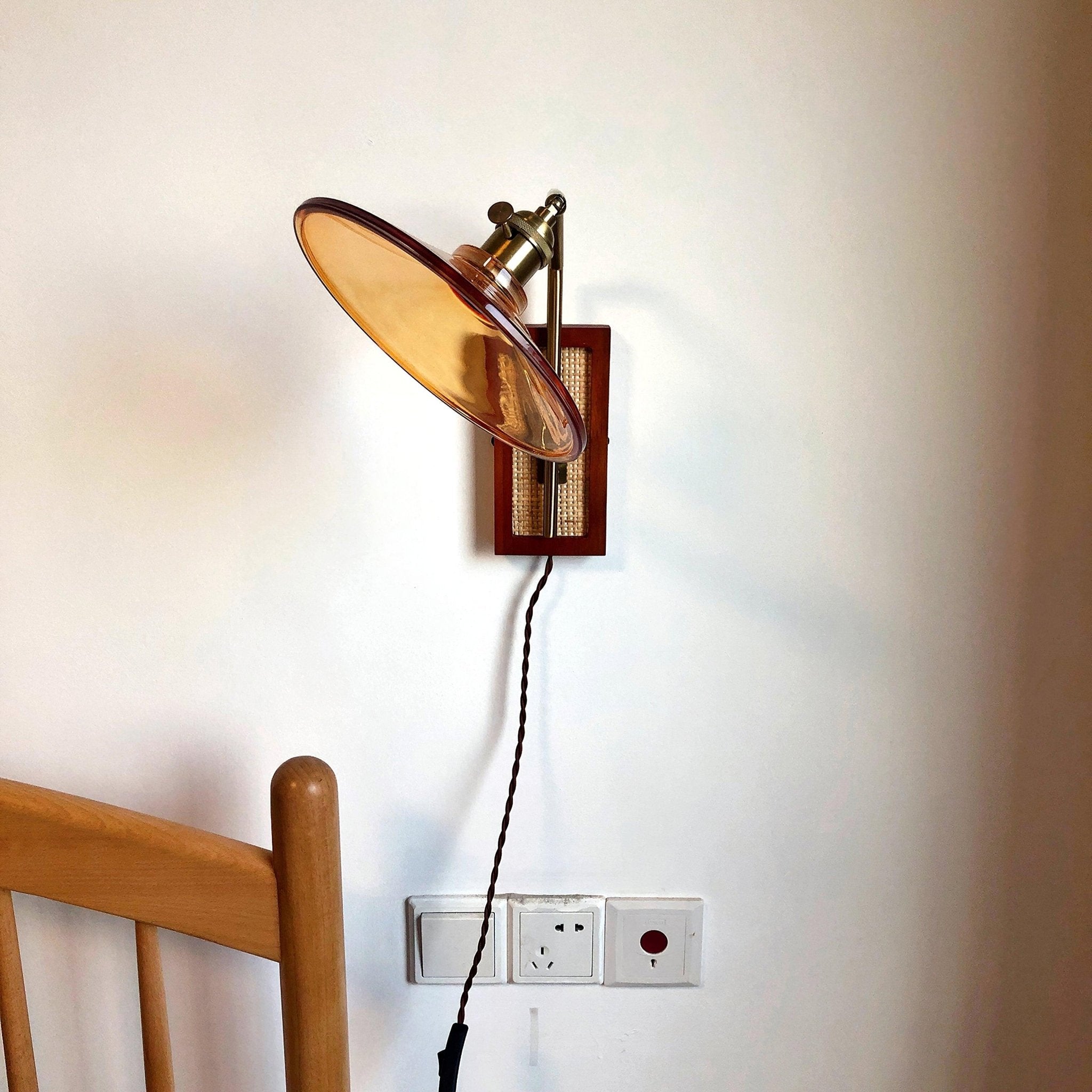 Cusorion Premium Nordic Art Glass Bamboo Wall Lamp - Letslighting