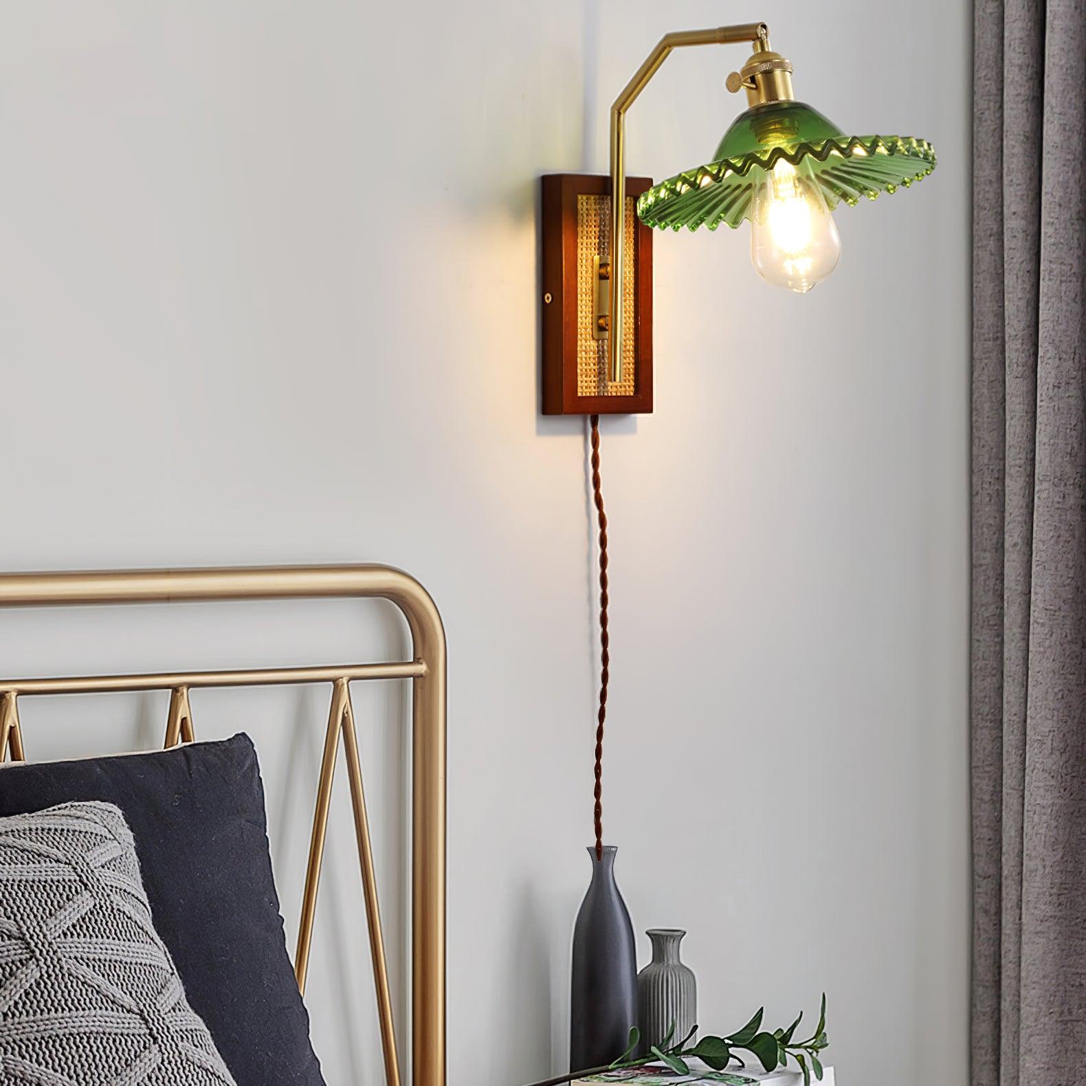 Cusorion Premium Nordic Art Glass Bamboo Wall Lamp - Letslighting