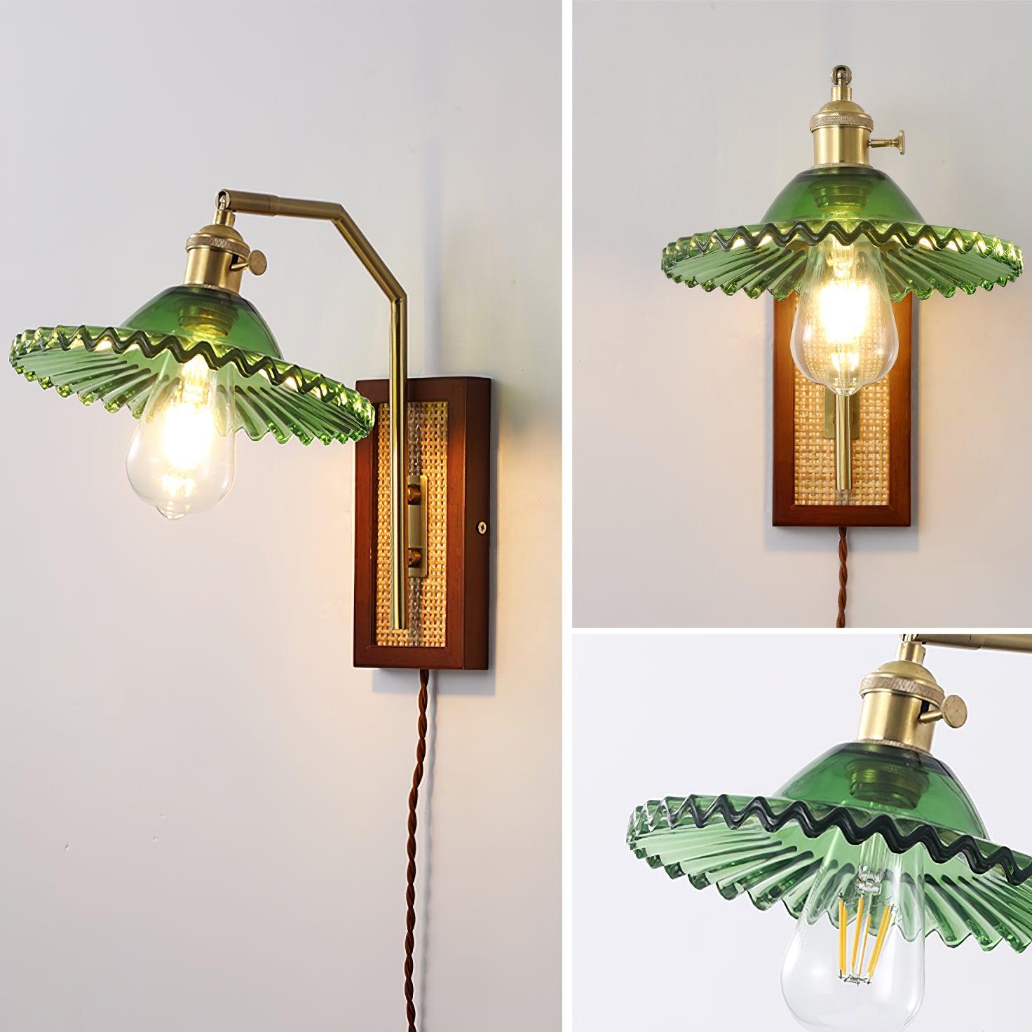 Cusorion Premium Nordic Art Glass Bamboo Wall Lamp - Letslighting