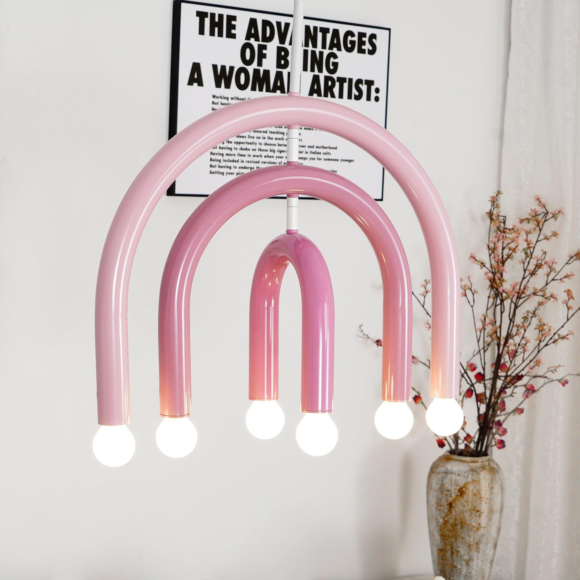 Pendant Lamp Rainbow Modern Arc for Living and Dining Room - Letslighting