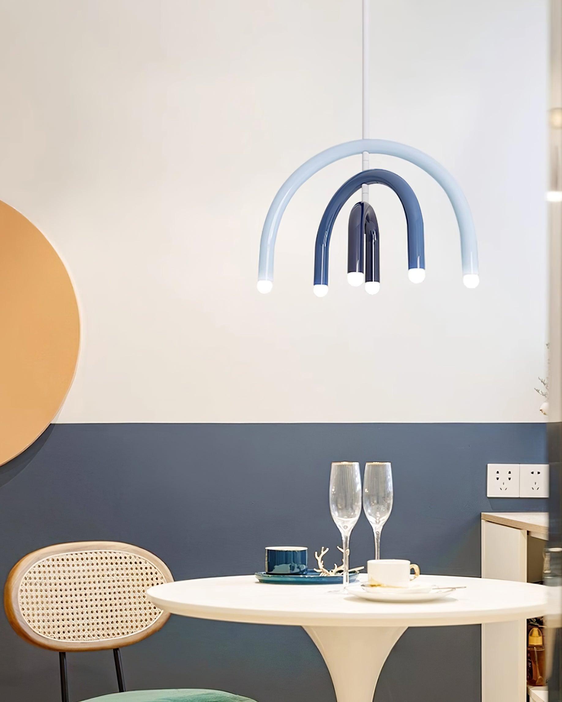 Pendant Lamp Rainbow Modern Arc for Living and Dining Room - Letslighting