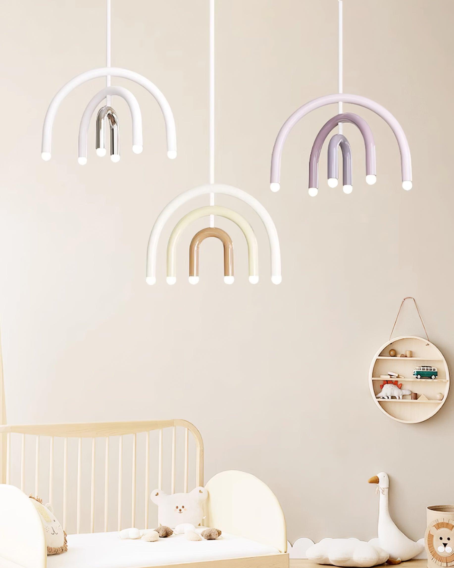 Pendant Lamp Rainbow Modern Arc for Living and Dining Room - Letslighting