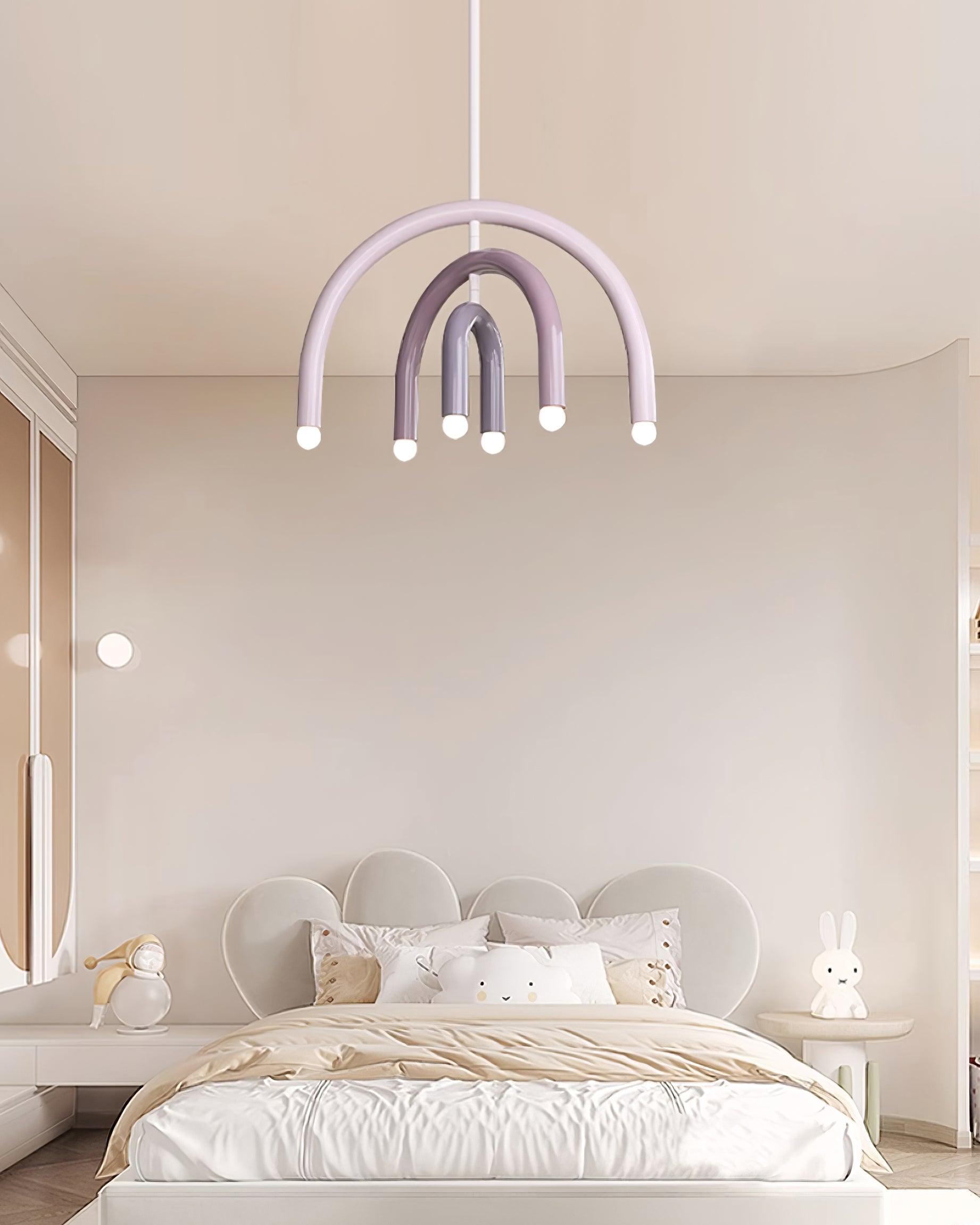Pendant Lamp Rainbow Modern Arc for Living and Dining Room - Letslighting