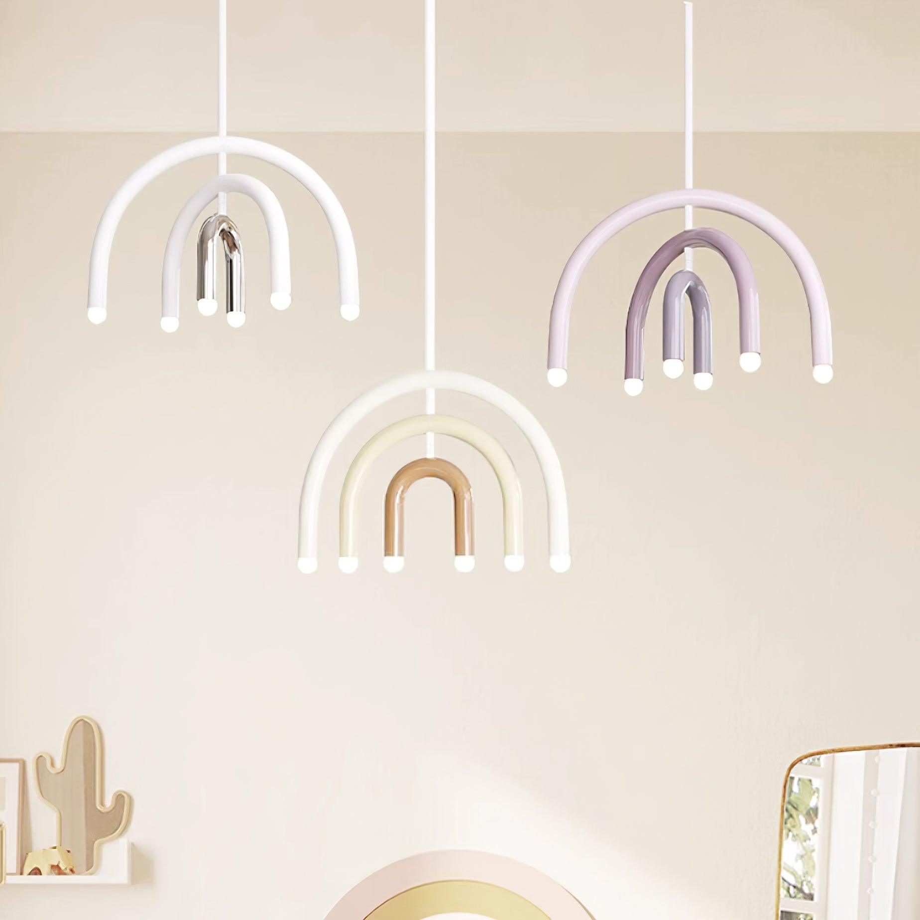 Pendant Lamp Rainbow Modern Arc for Living and Dining Room - Letslighting