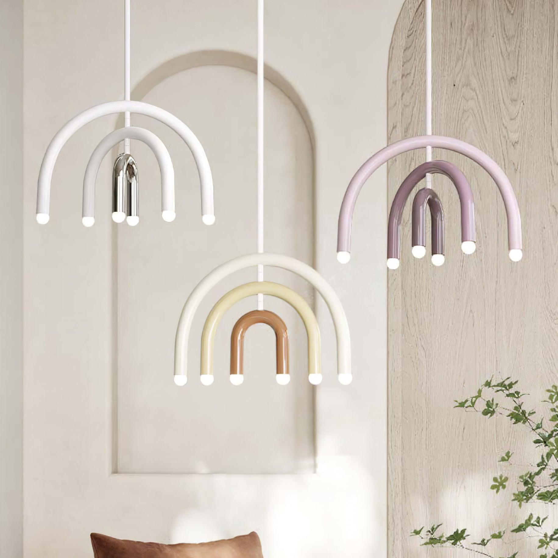 Pendant Lamp Rainbow Modern Arc for Living and Dining Room - Letslighting