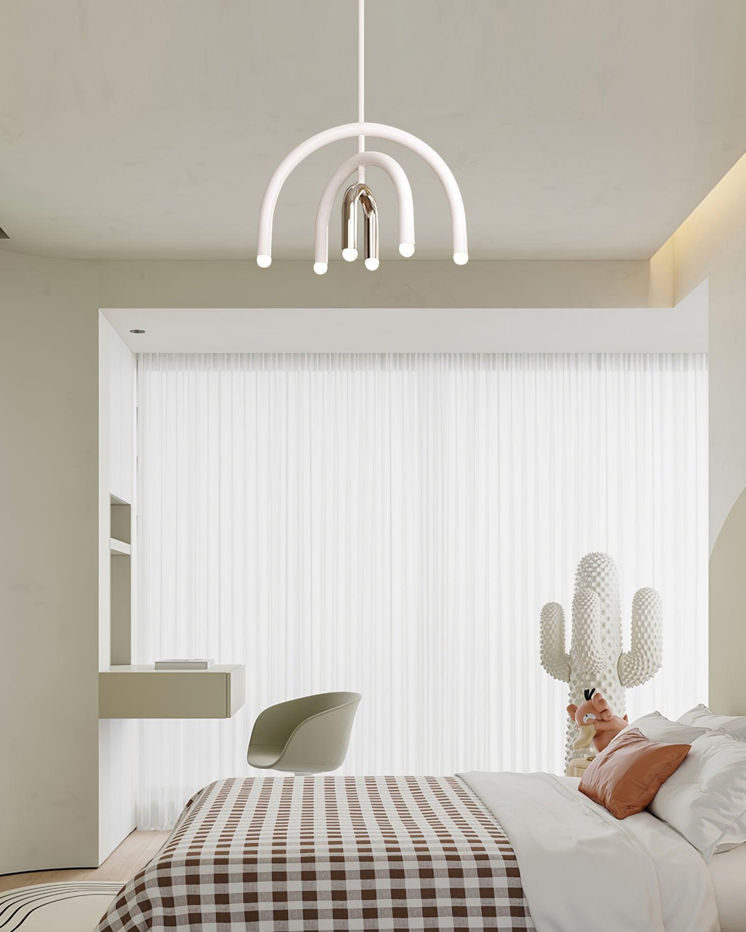 Pendant Lamp Rainbow Modern Arc for Living and Dining Room - Letslighting