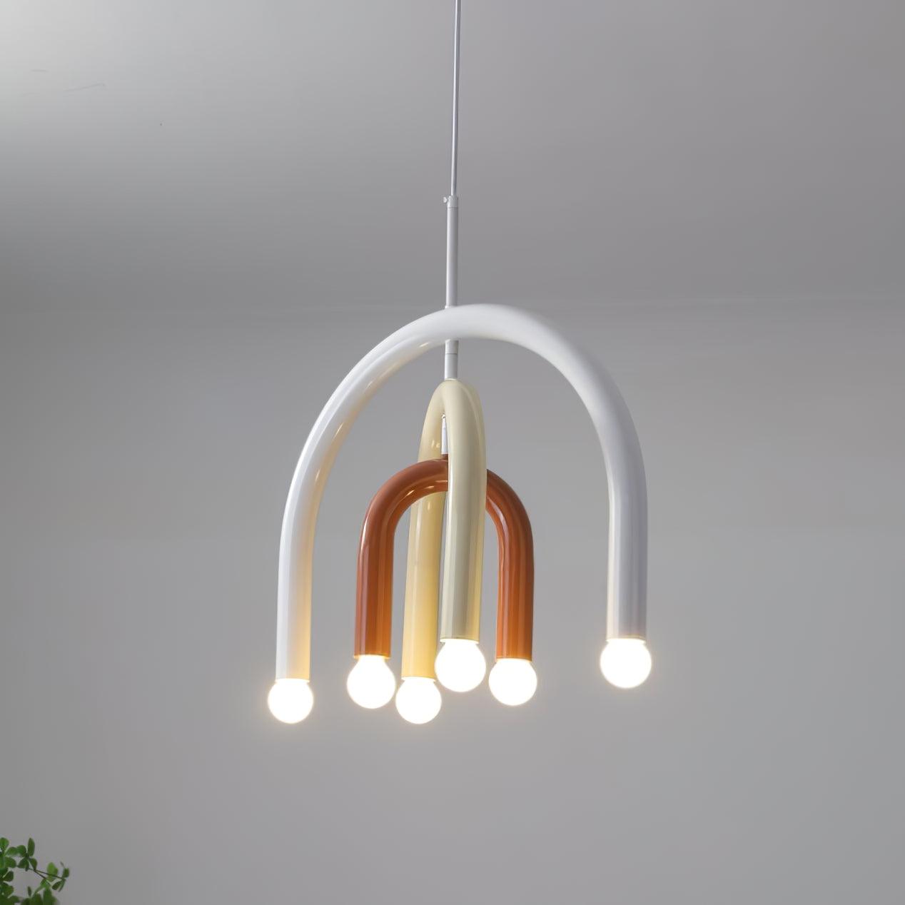 Pendant Lamp Rainbow Modern Arc for Living and Dining Room - Letslighting