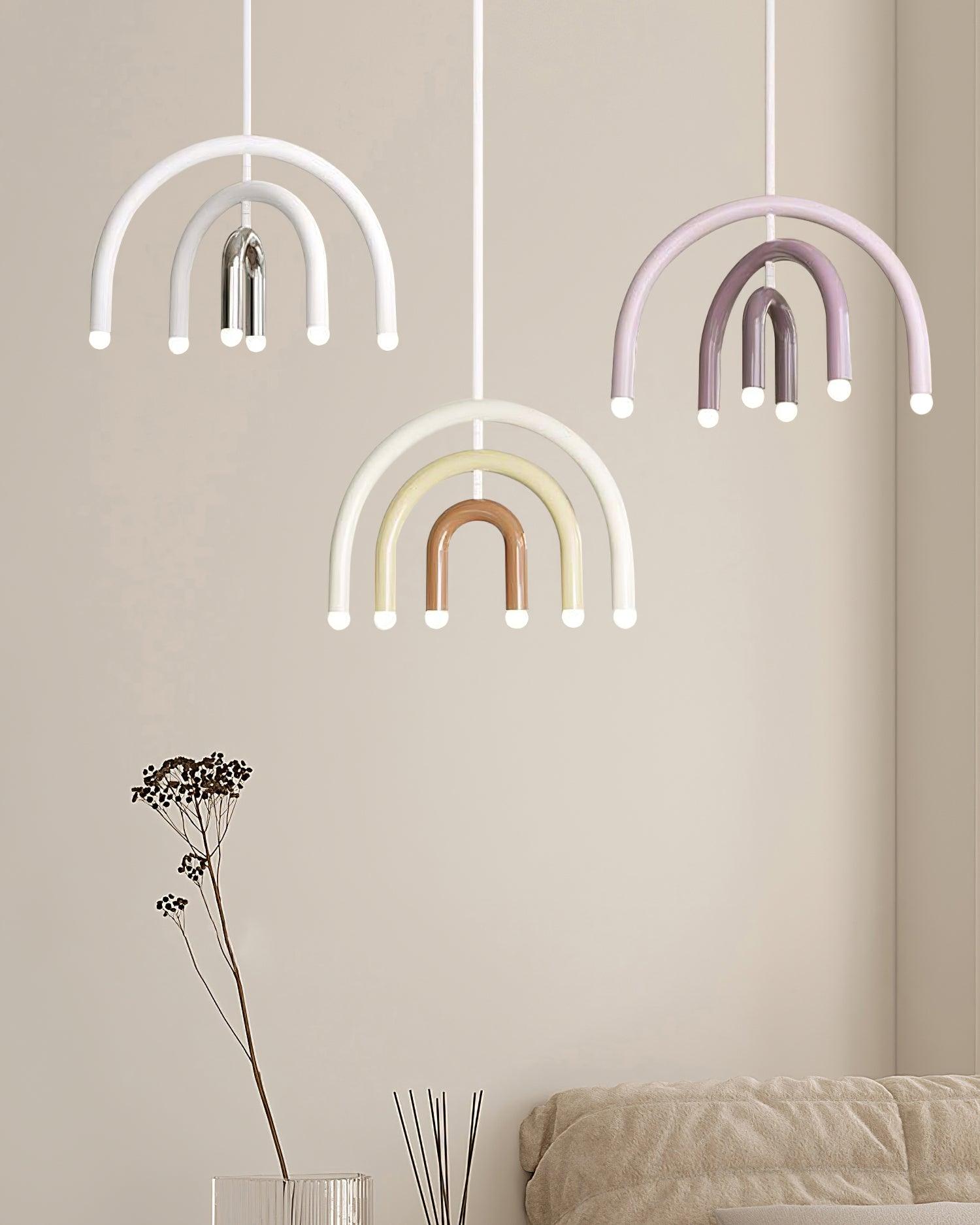 Pendant Lamp Rainbow Modern Arc for Living and Dining Room - Letslighting