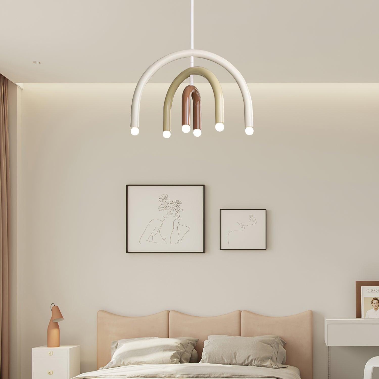 Pendant Lamp Rainbow Modern Arc for Living and Dining Room - Letslighting