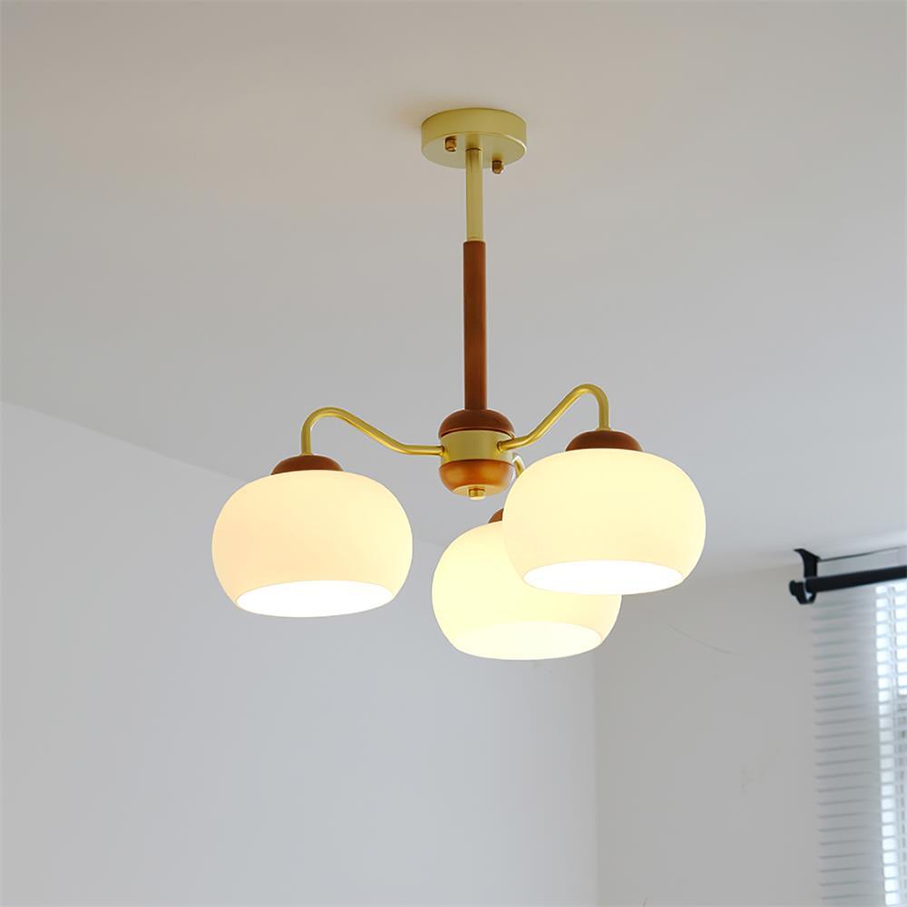 Raito Chandelier Glass Vintage American Style - Letslighting