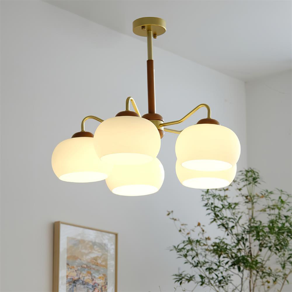 Raito Chandelier Glass Vintage American Style - Letslighting