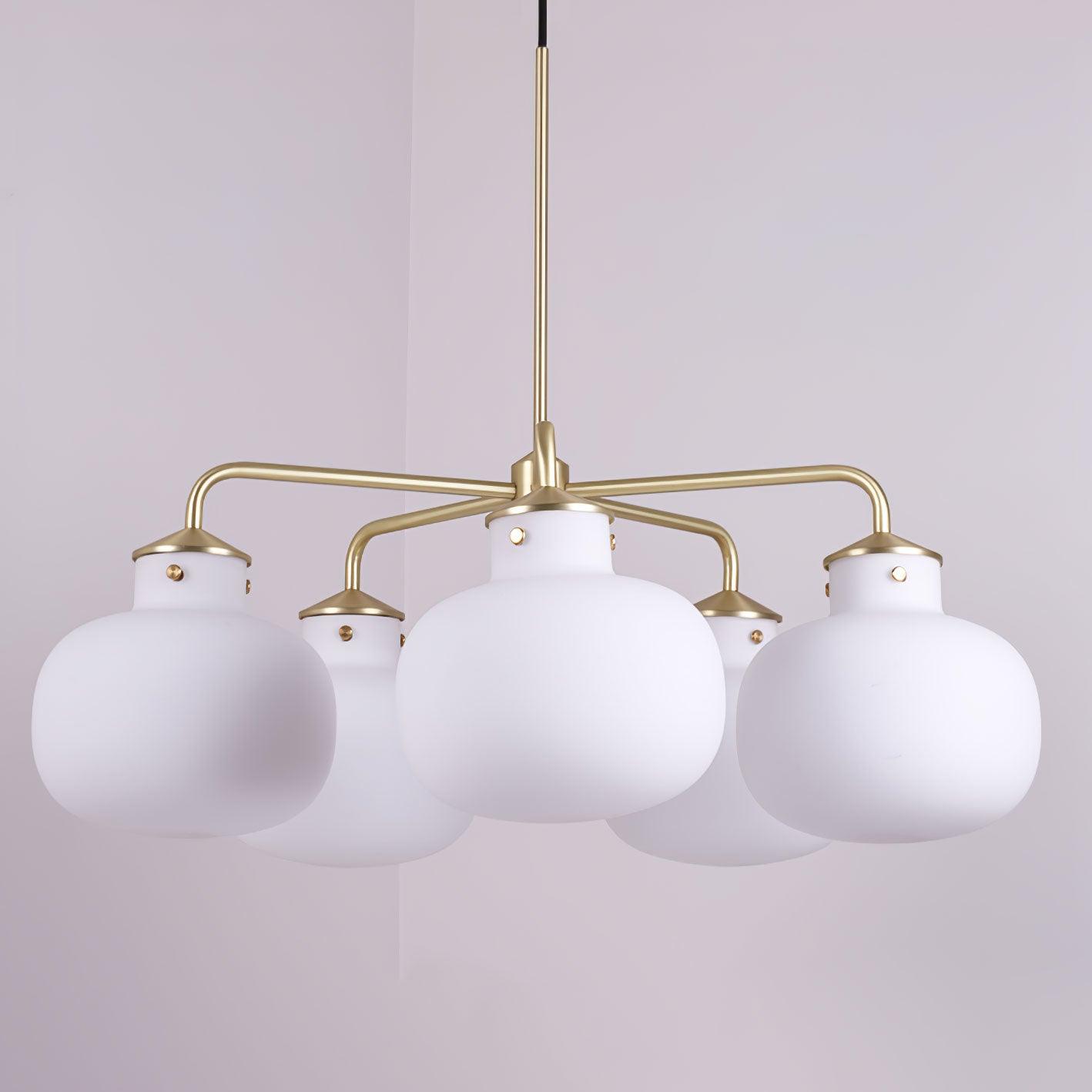 Halo Contemporary Glass Pendant Lamp - Letslighting