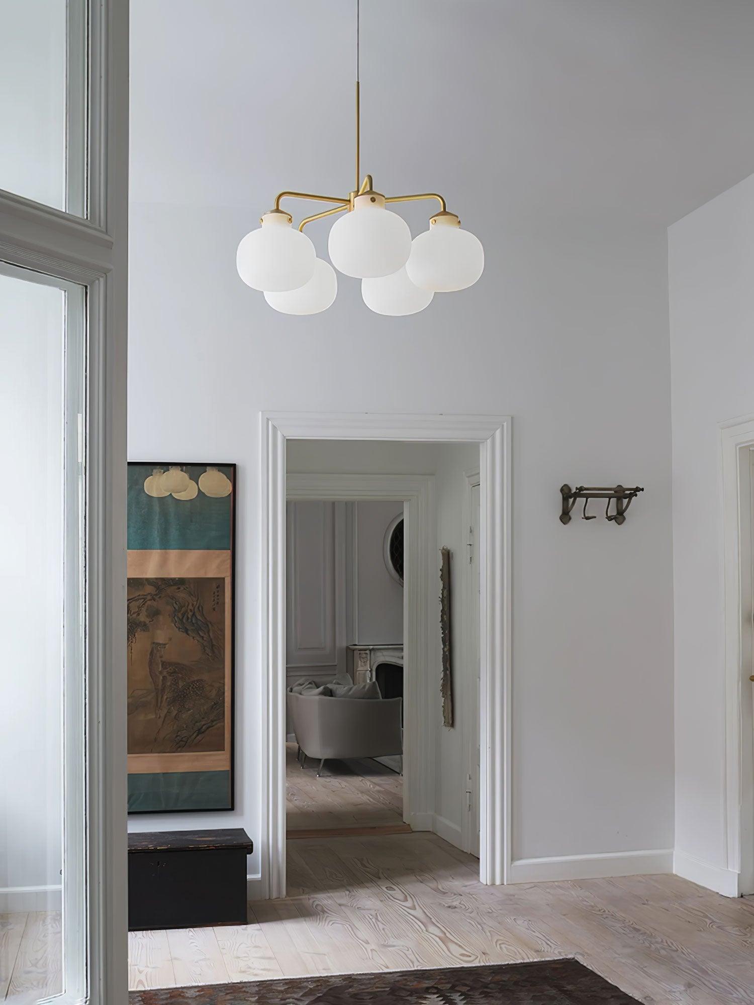 Halo Contemporary Glass Pendant Lamp - Letslighting