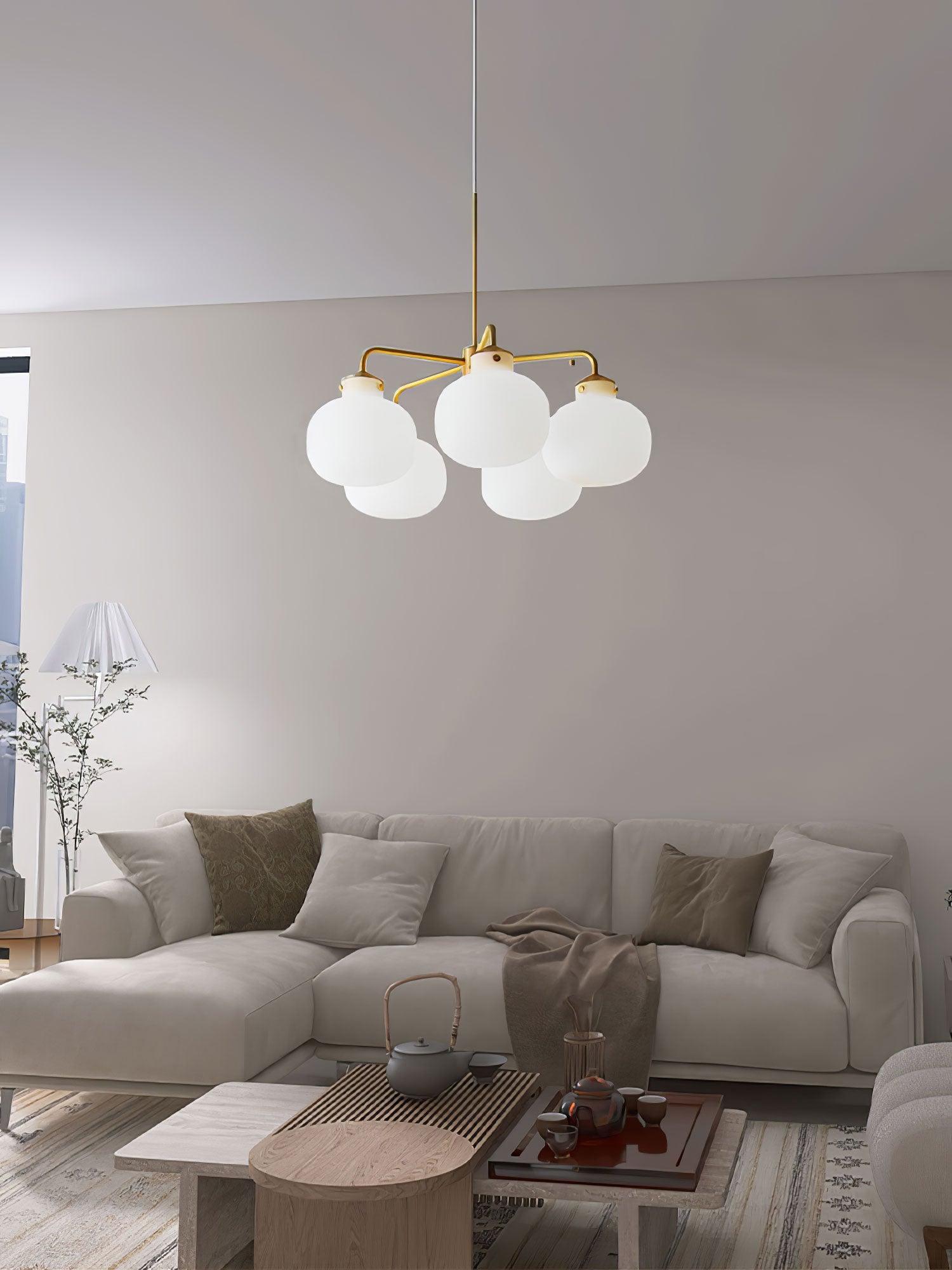 Halo Contemporary Glass Pendant Lamp - Letslighting