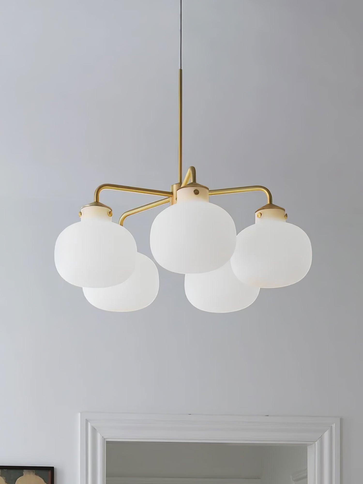 Halo Contemporary Glass Pendant Lamp - Letslighting
