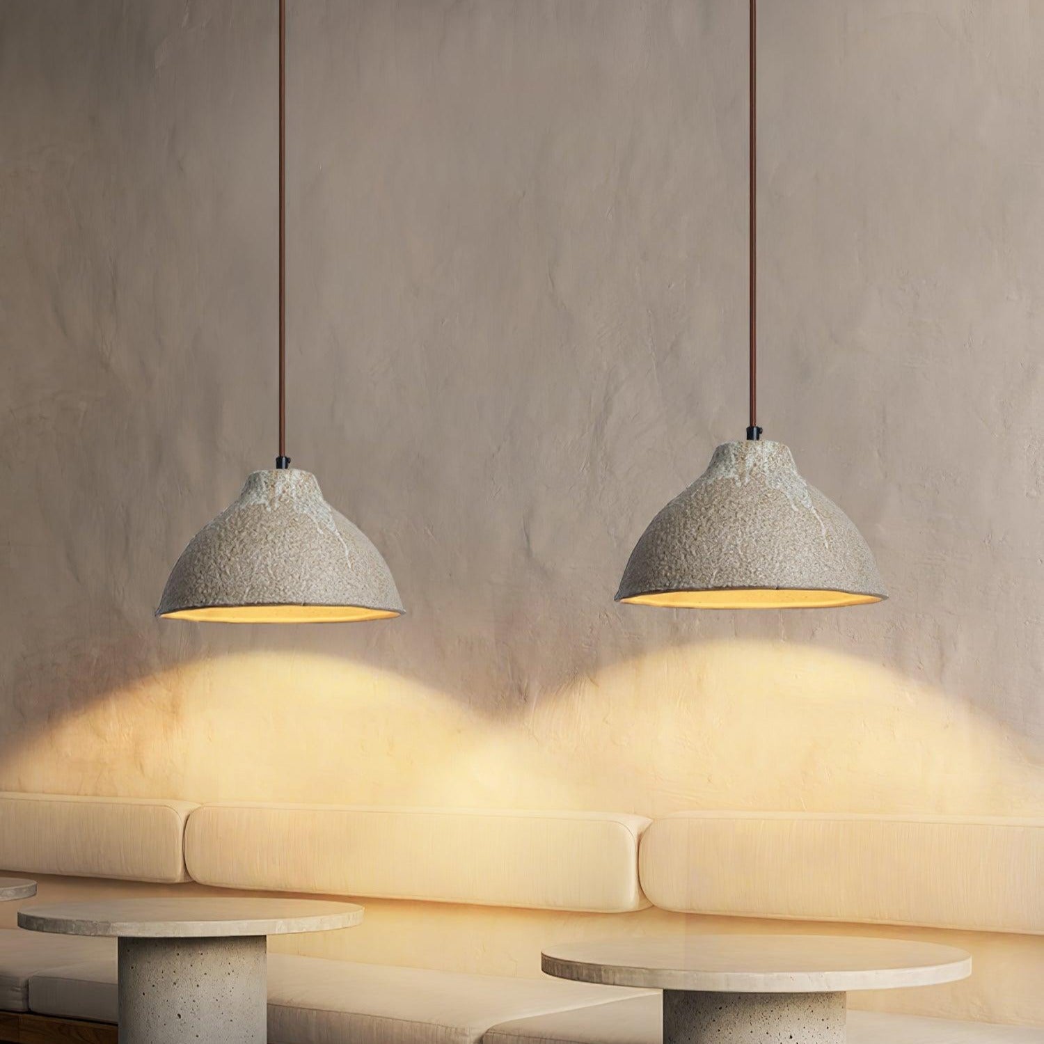 Olivia Textured Ceramic Pendant Light - Letslighting