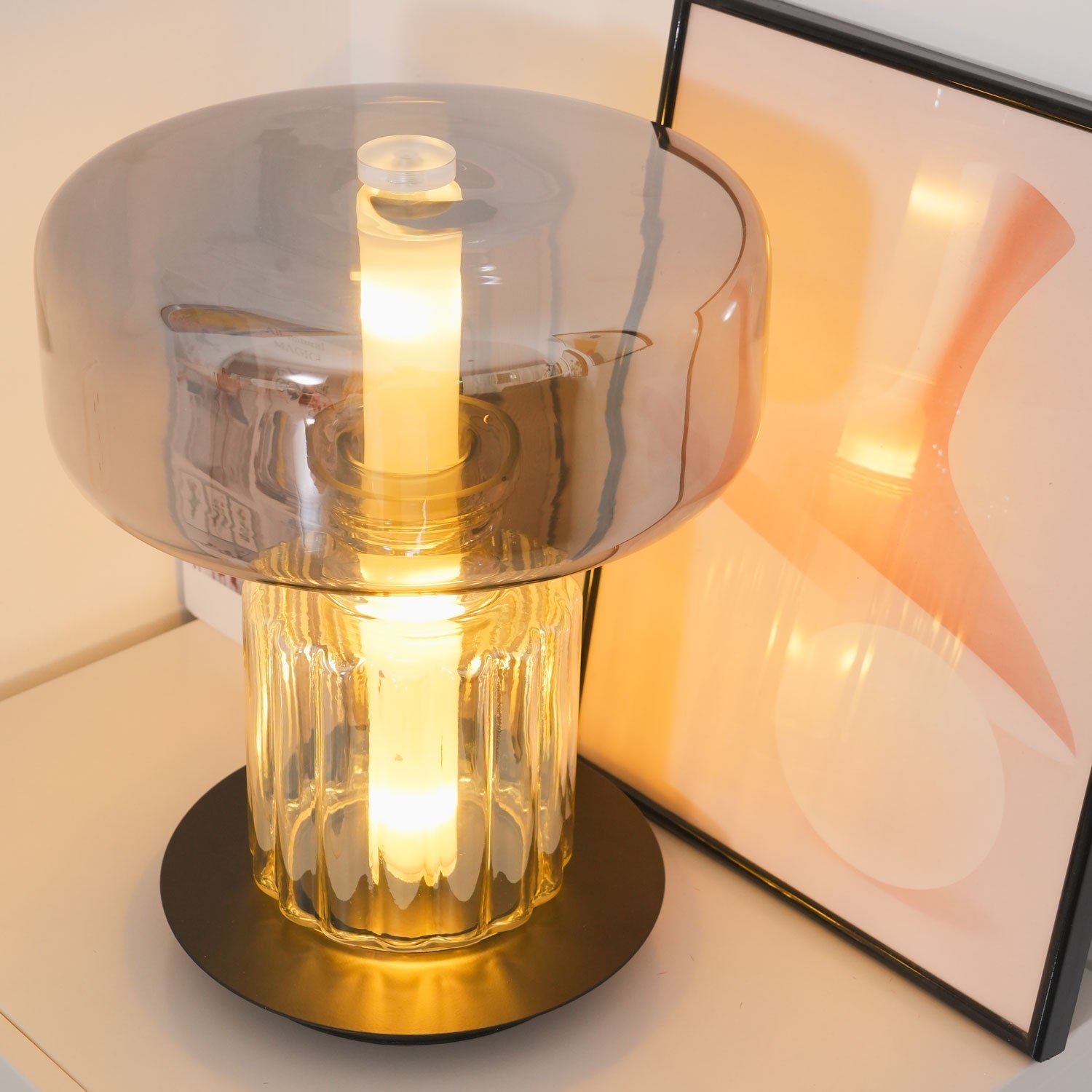 Jamie Modern Glass Table Lamp - Letslighting