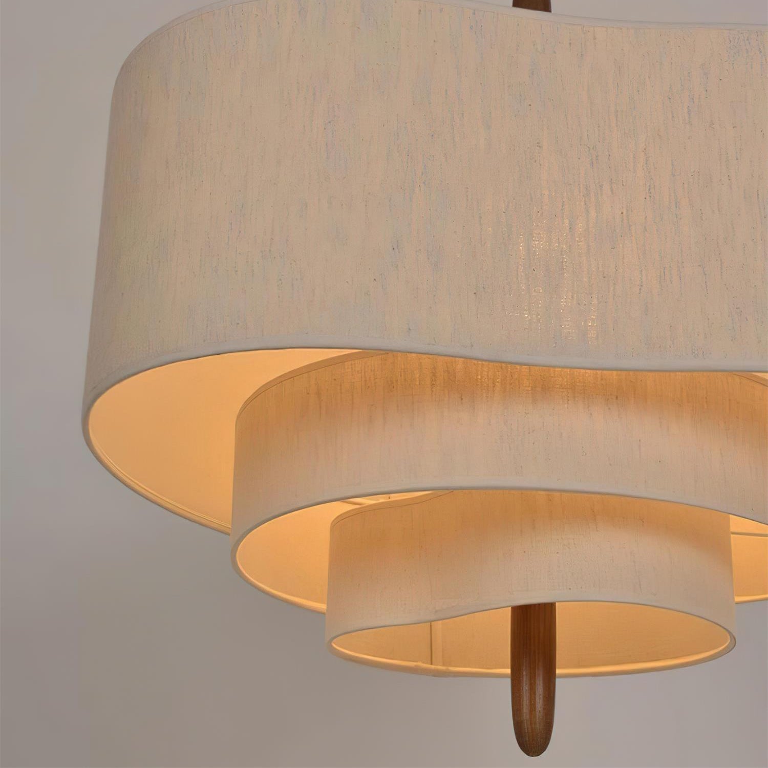 Ophel Green Fabric Pendant Lamp