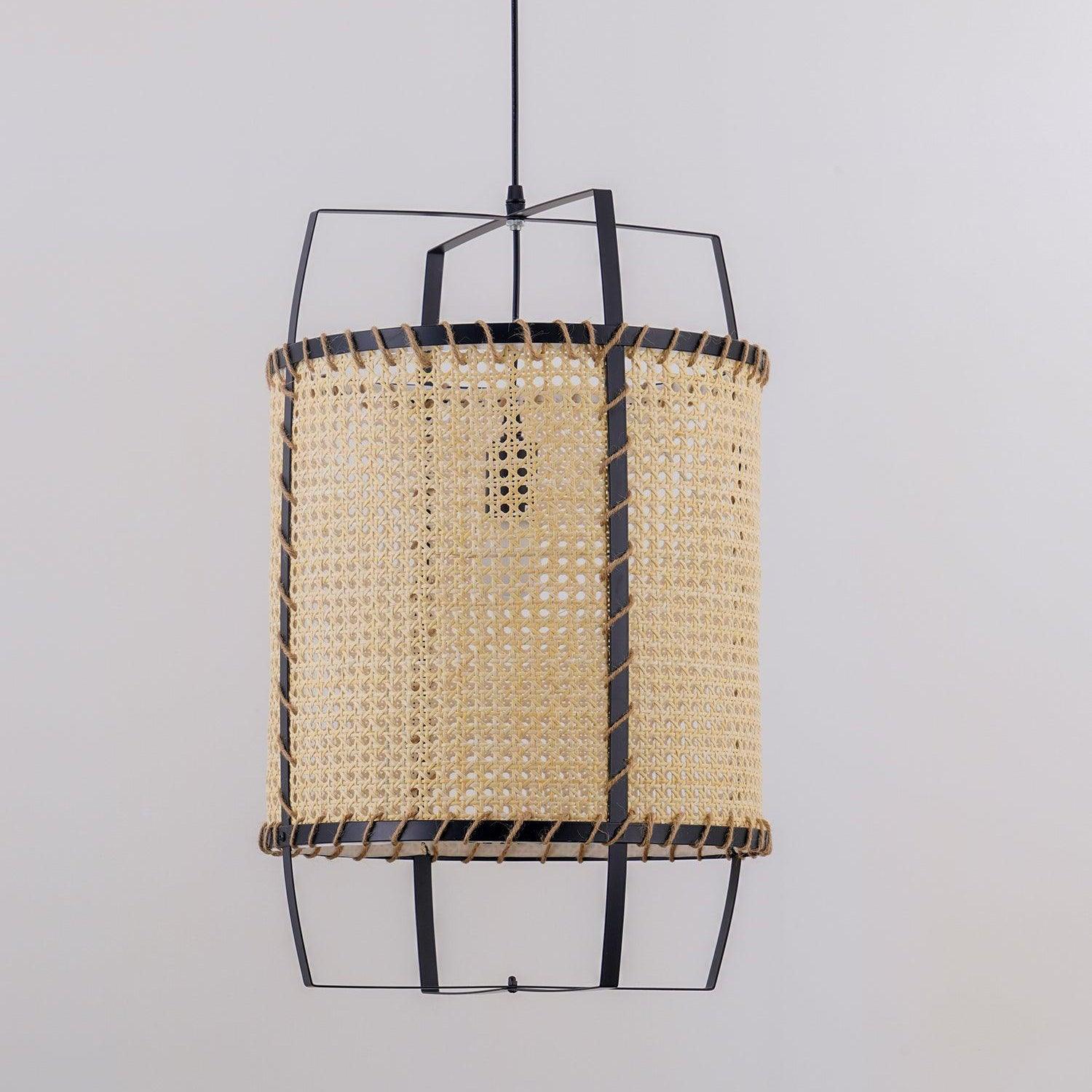 Meyda Pendant Lamp Rattan Woven Organic - Letslighting