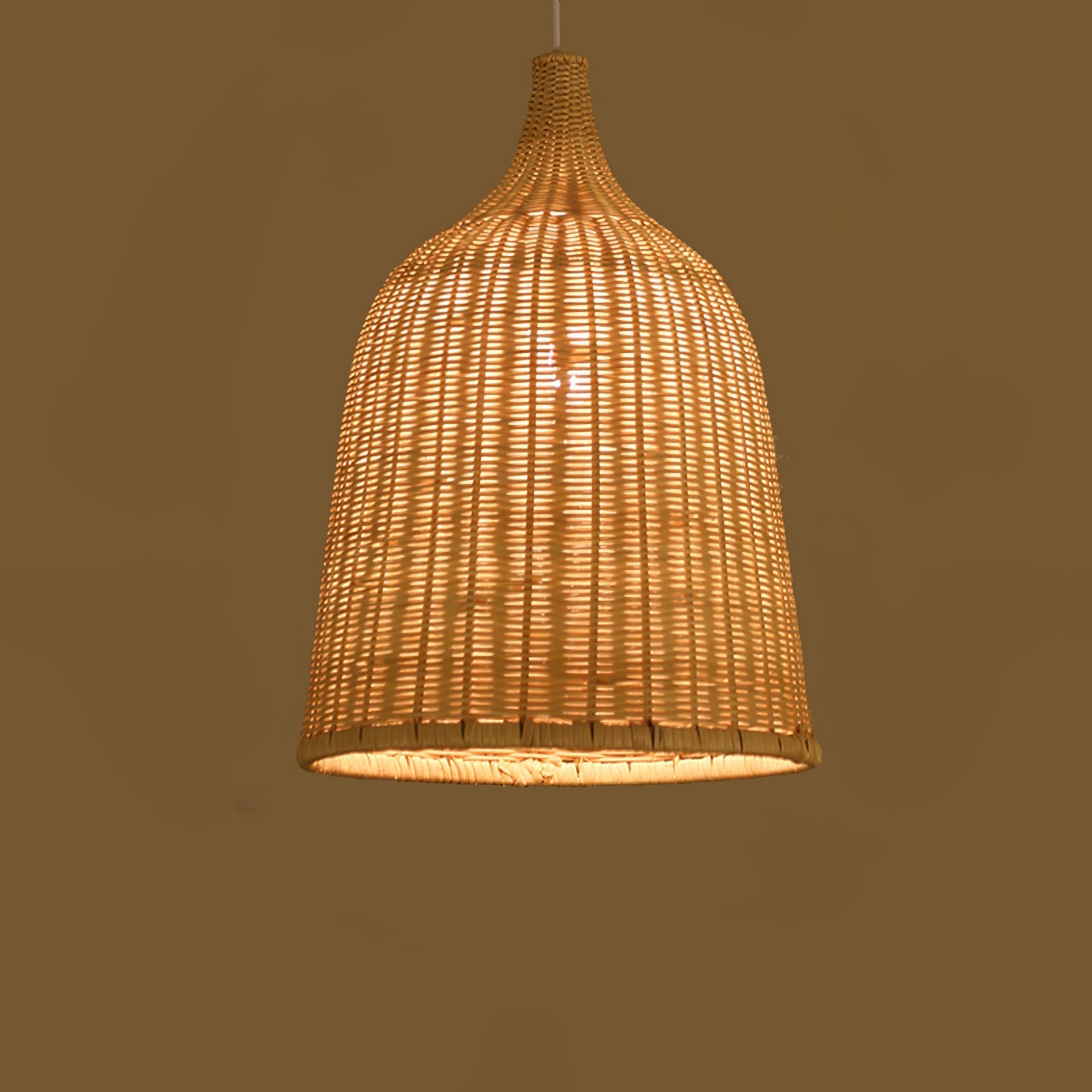 Willow Rustic Rattan Pandent Light - Letslighting