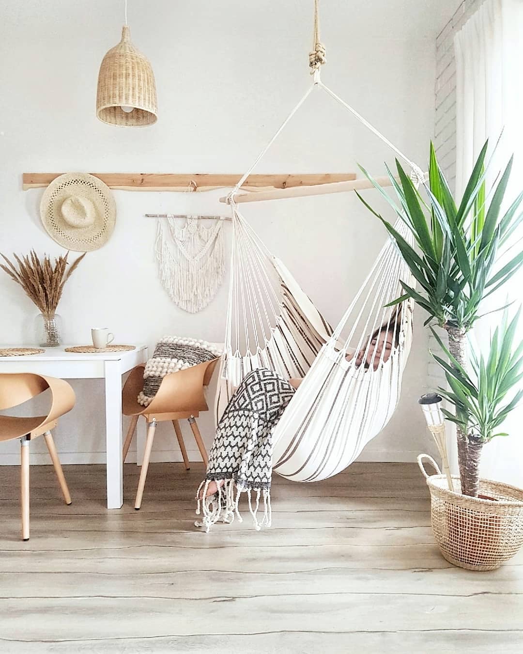 Willow Rustic Rattan Pandent Light - Letslighting