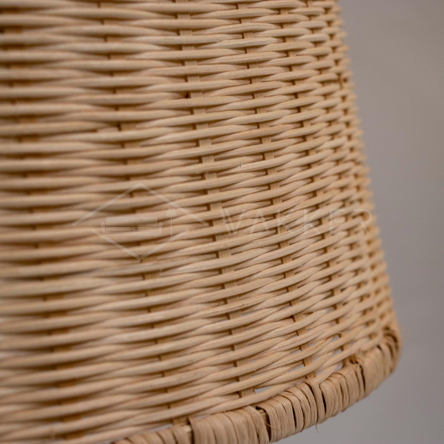 Willow Rustic Rattan Pandent Light - Letslighting