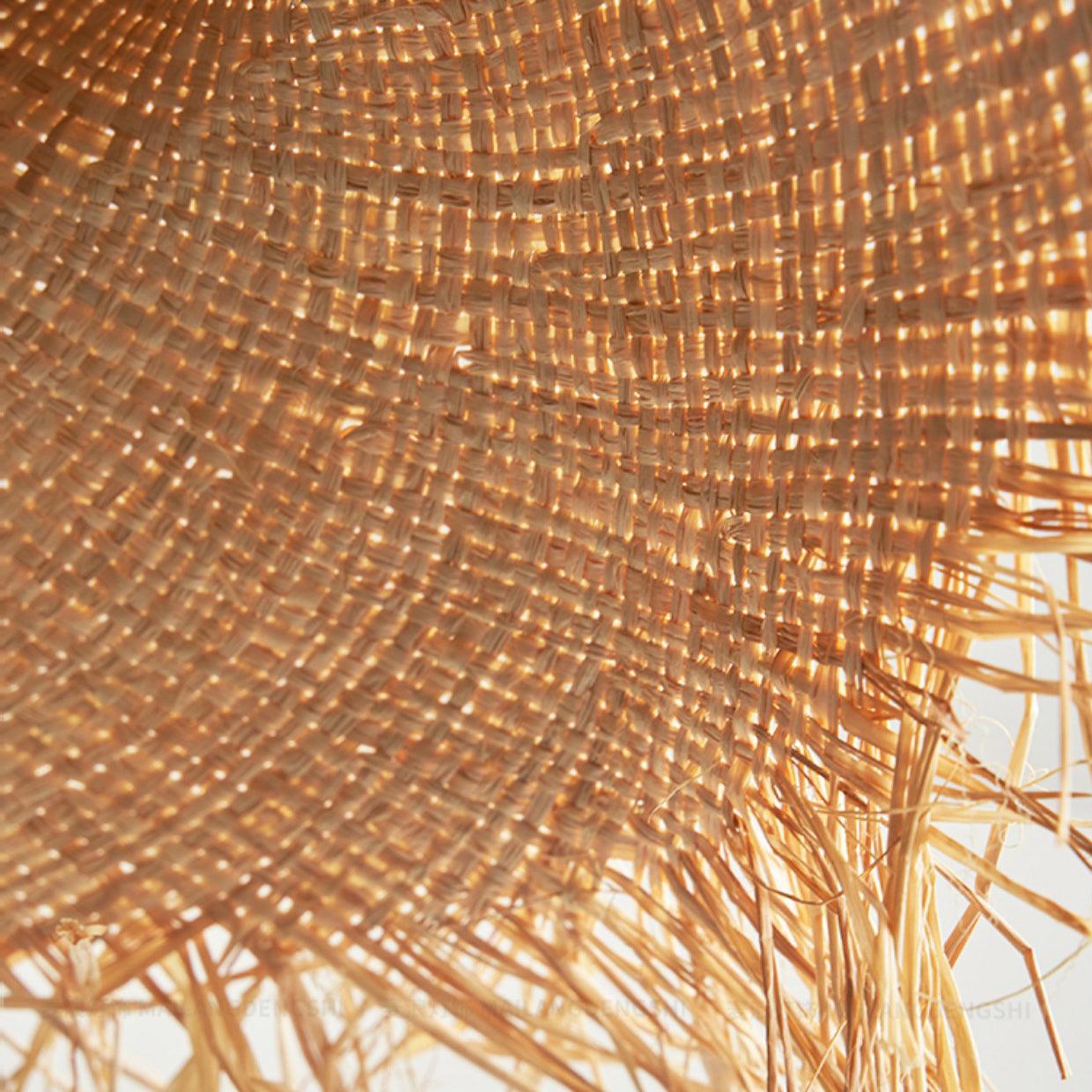 Zephyran Rattan Vintage Pendant Light - Letslighting