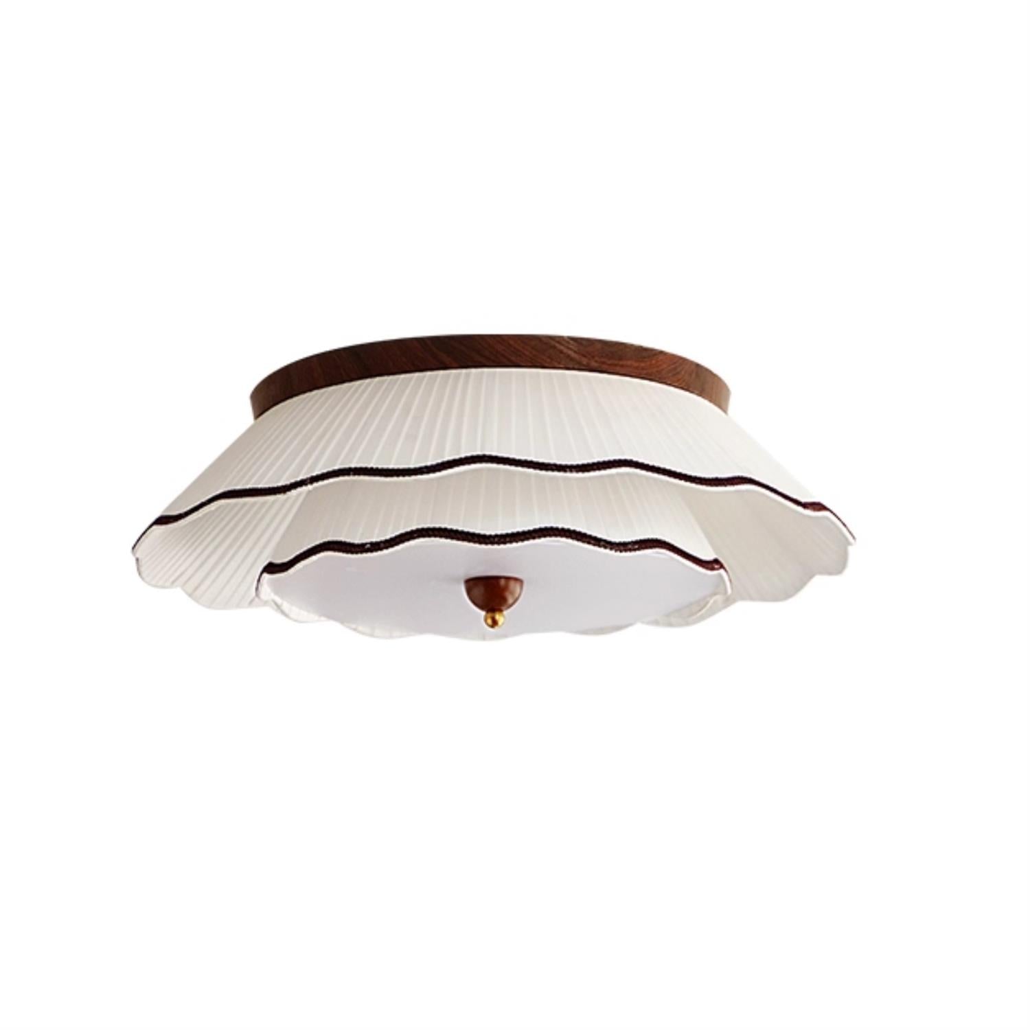Ravelle Romantic Pleated Ceiling Lamp - Letslighting