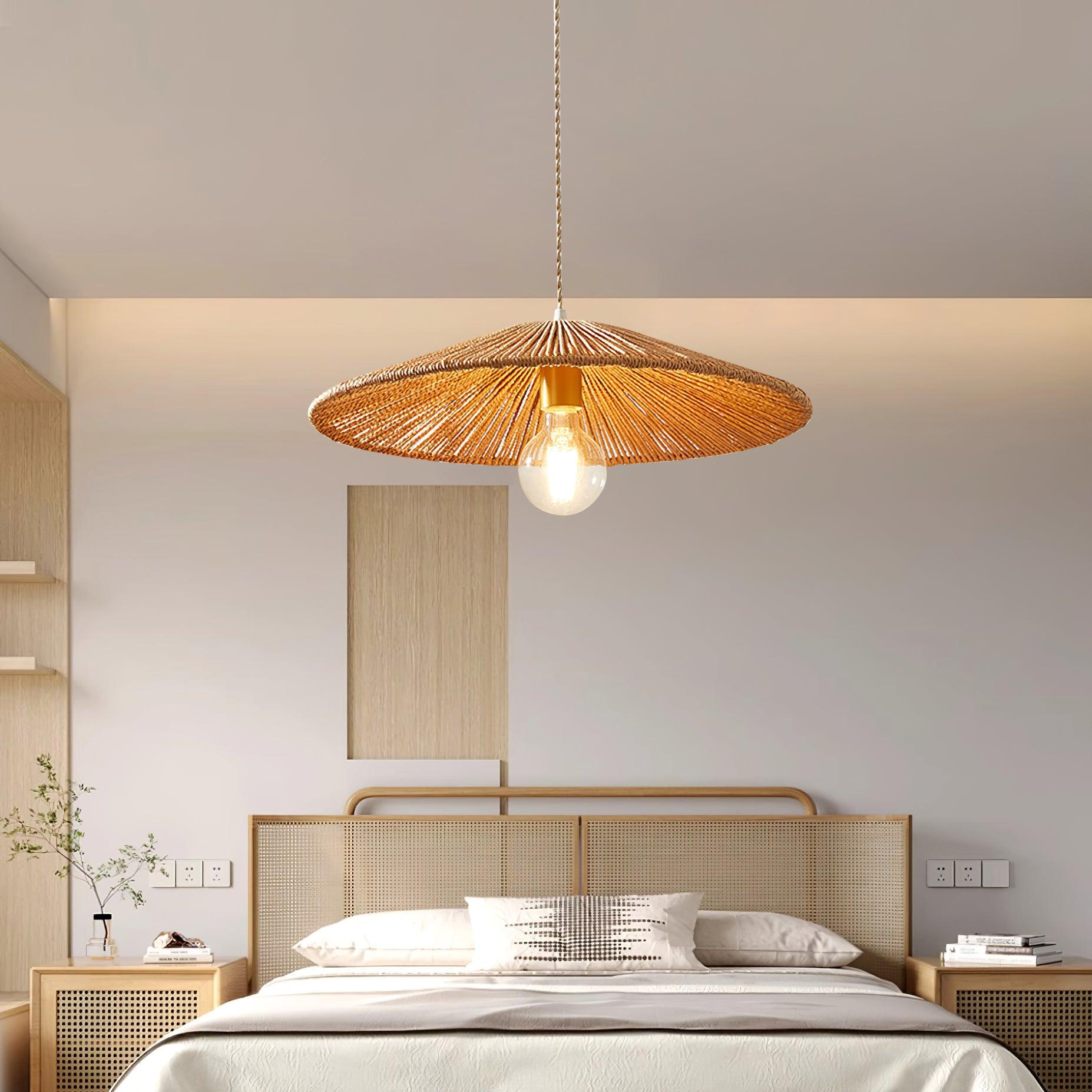 Sola Rattan Pendant Light - Letslighting