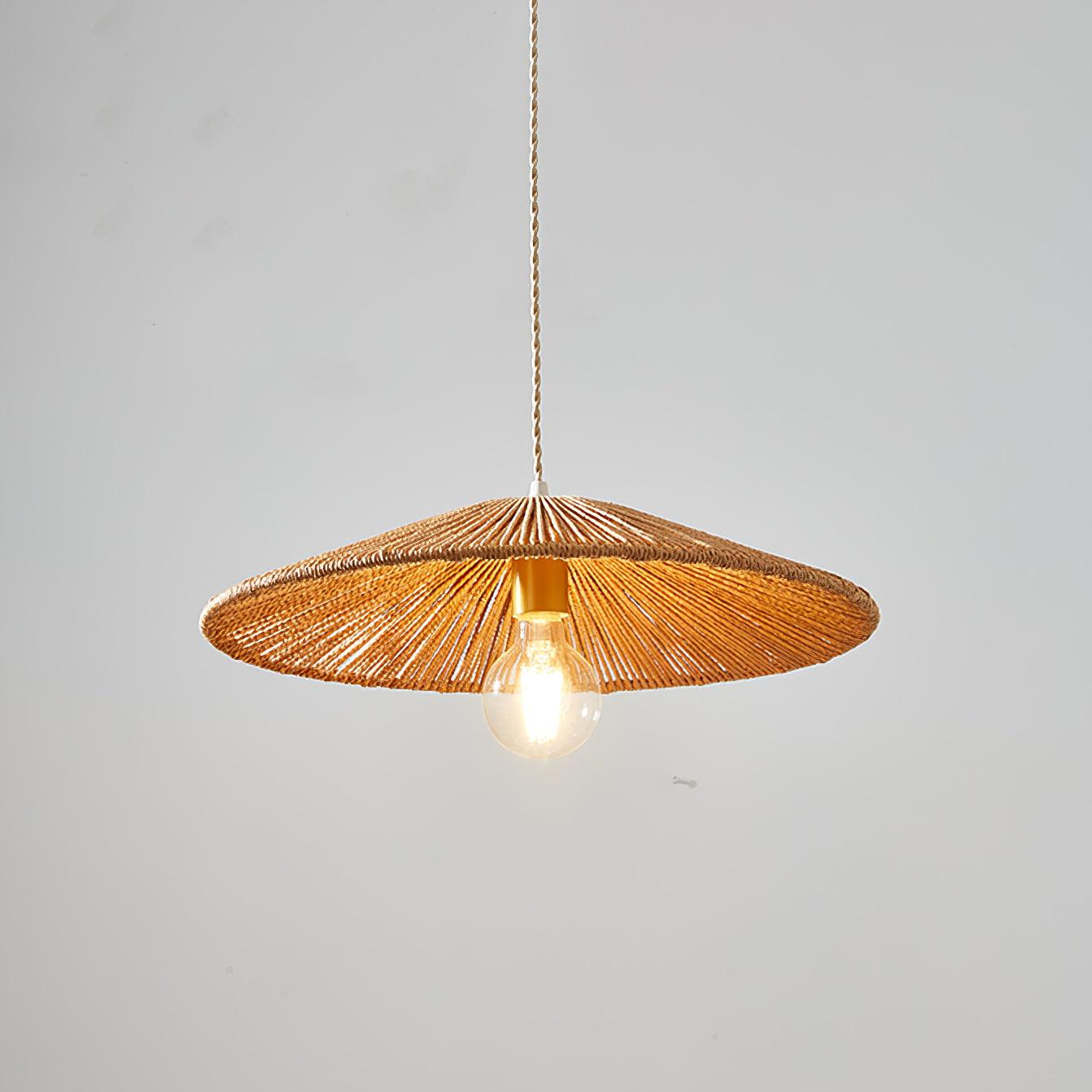 Sola Rattan Pendant Light - Letslighting