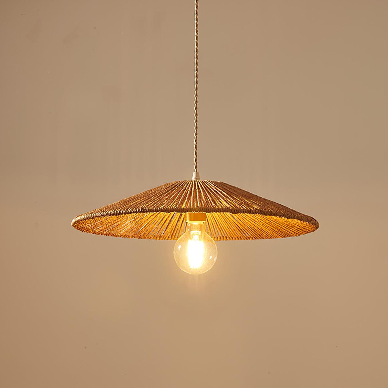 Sola Rattan Pendant Light - Letslighting