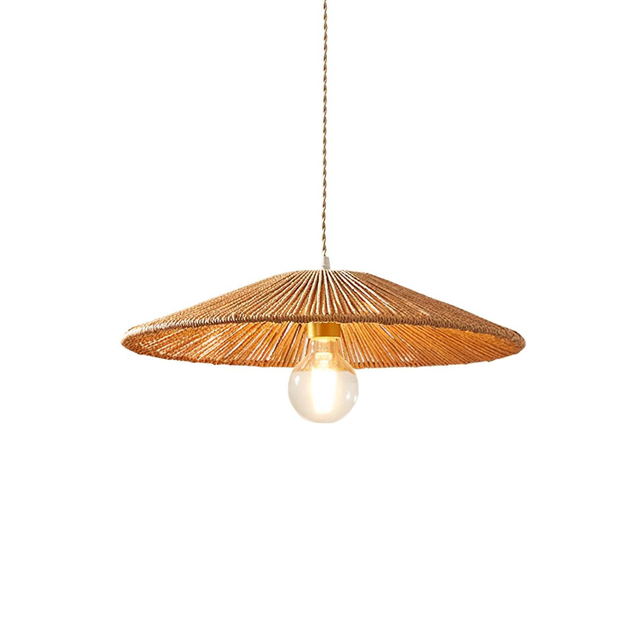 Sola Rattan Pendant Light - Letslighting