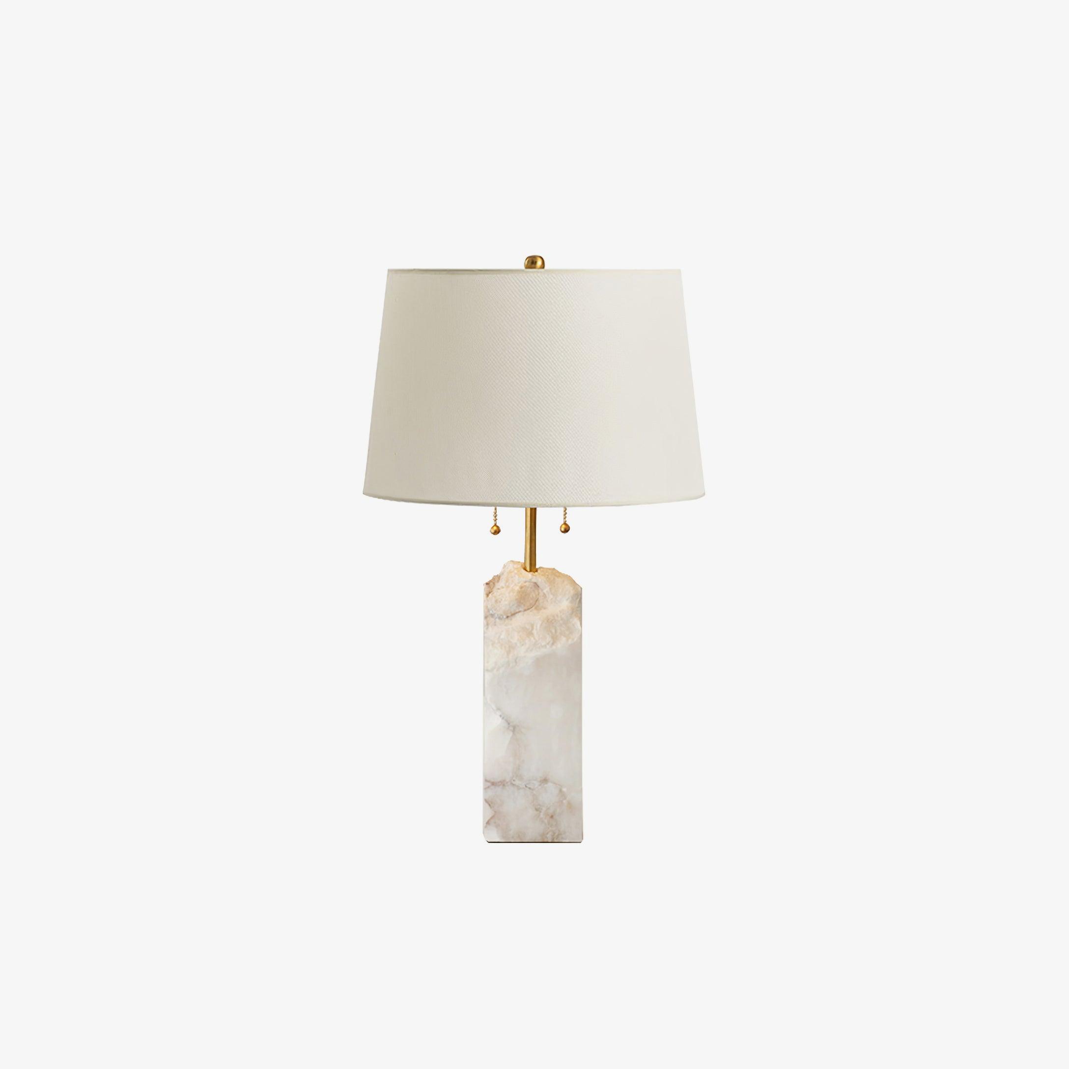 Syvaris Minimalist Alabaster Table Lamp - Letslighting