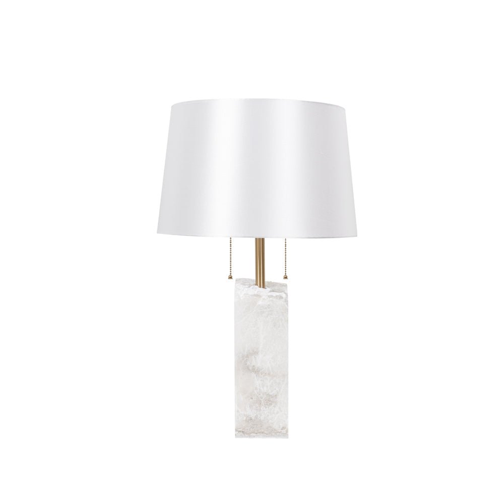 Syvaris Minimalist Alabaster Table Lamp - Letslighting
