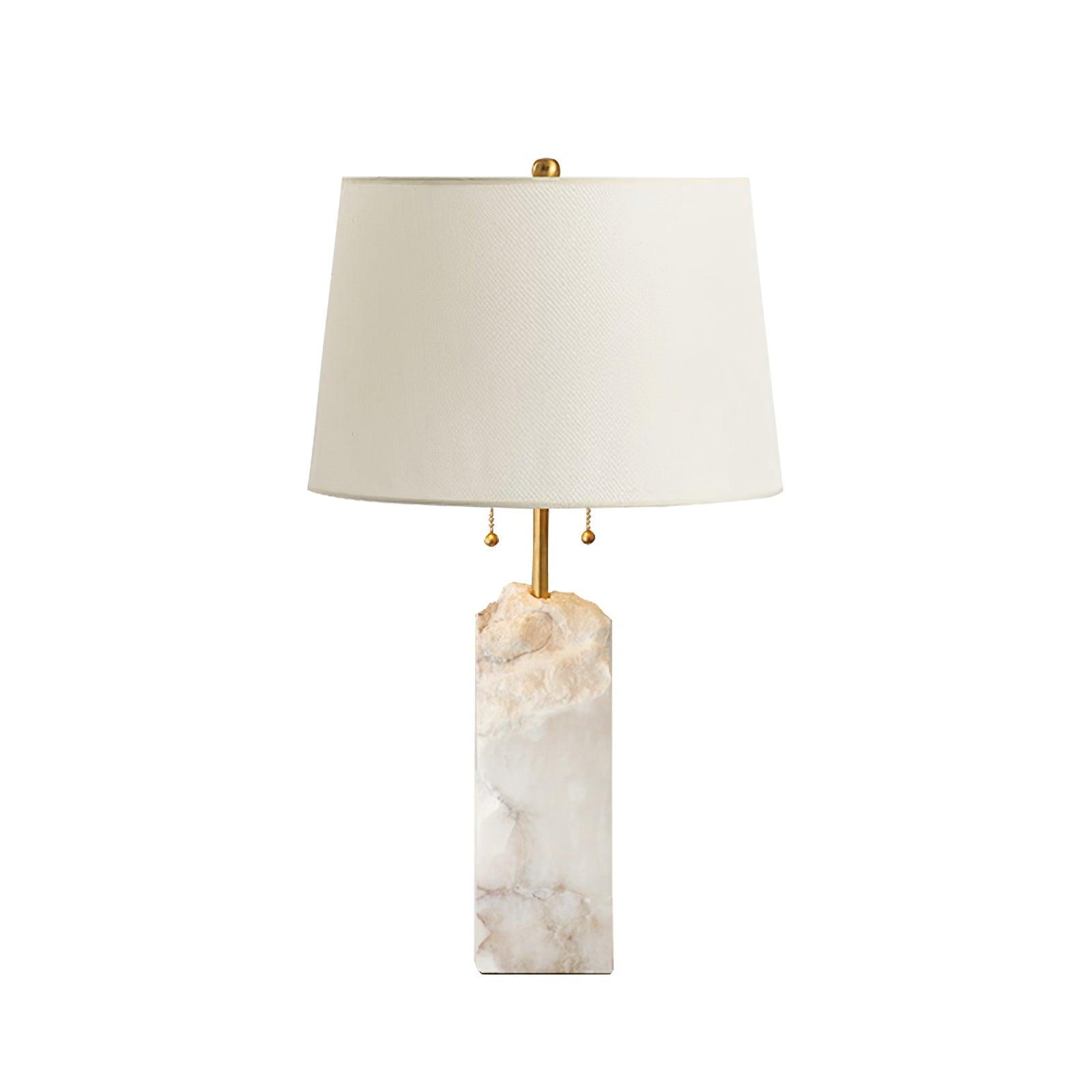 Syvaris Minimalist Alabaster Table Lamp - Letslighting