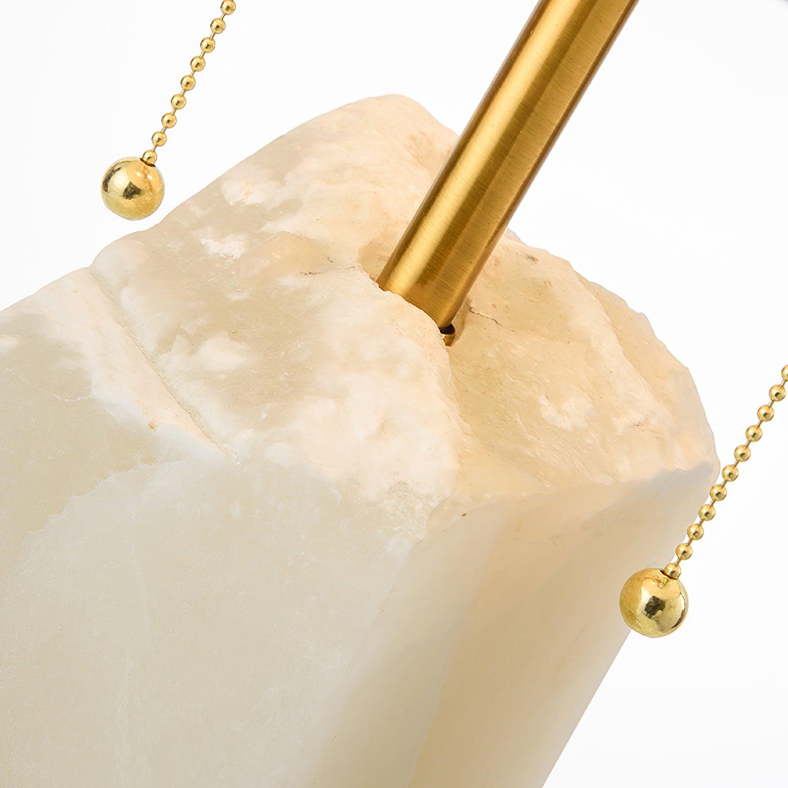 Syvaris Minimalist Alabaster Table Lamp - Letslighting