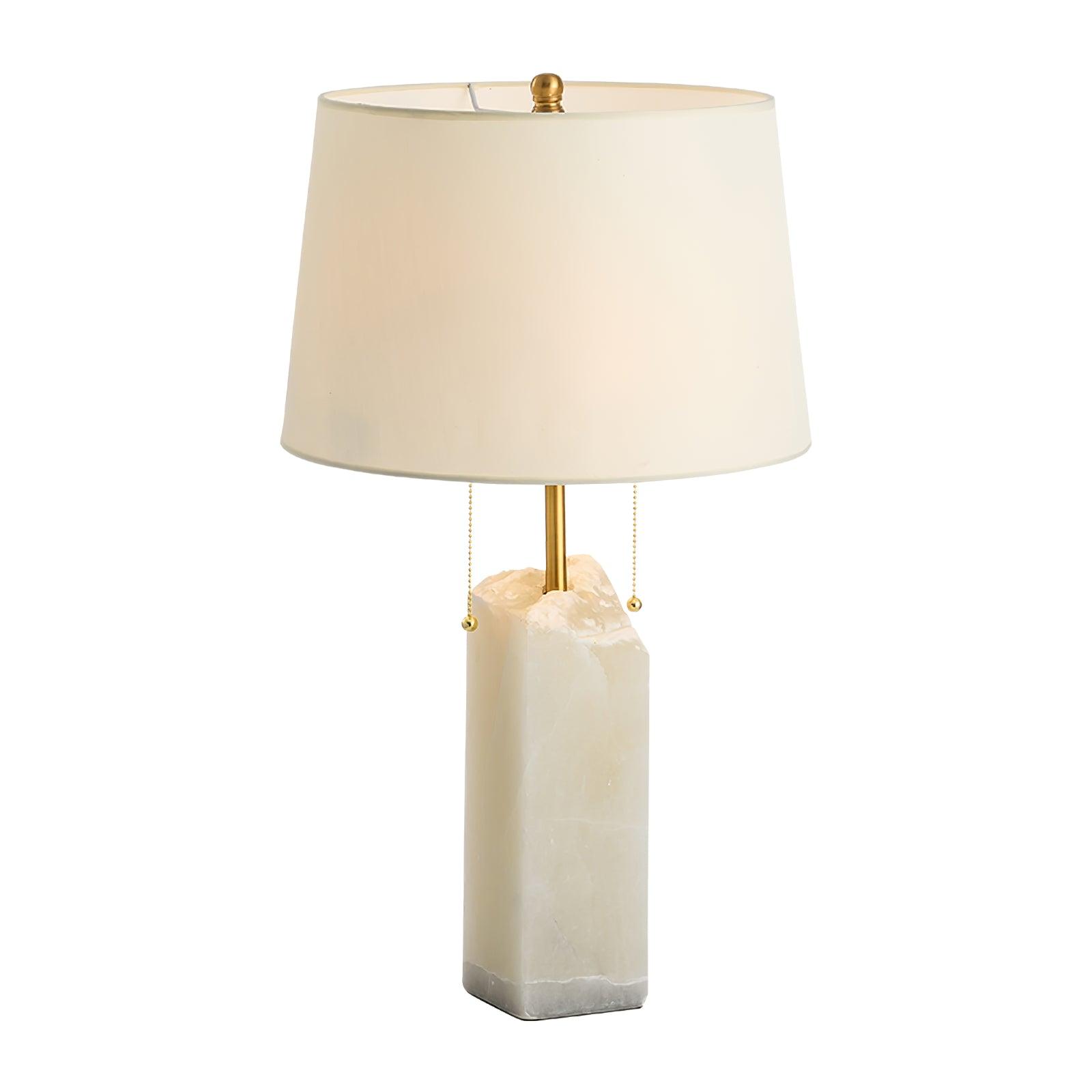 Syvaris Minimalist Alabaster Table Lamp - Letslighting